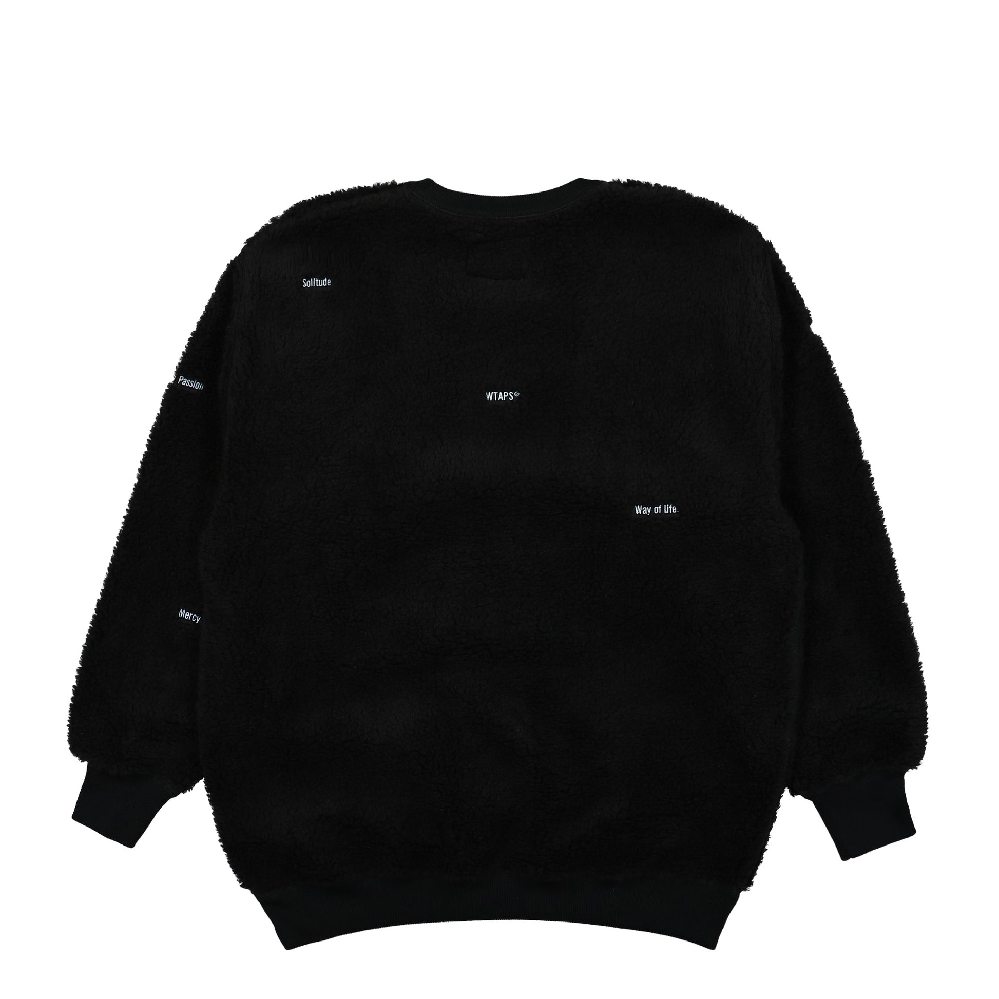 WTAPS BC / Sweater / POAC Black Detail view 2 | Gate