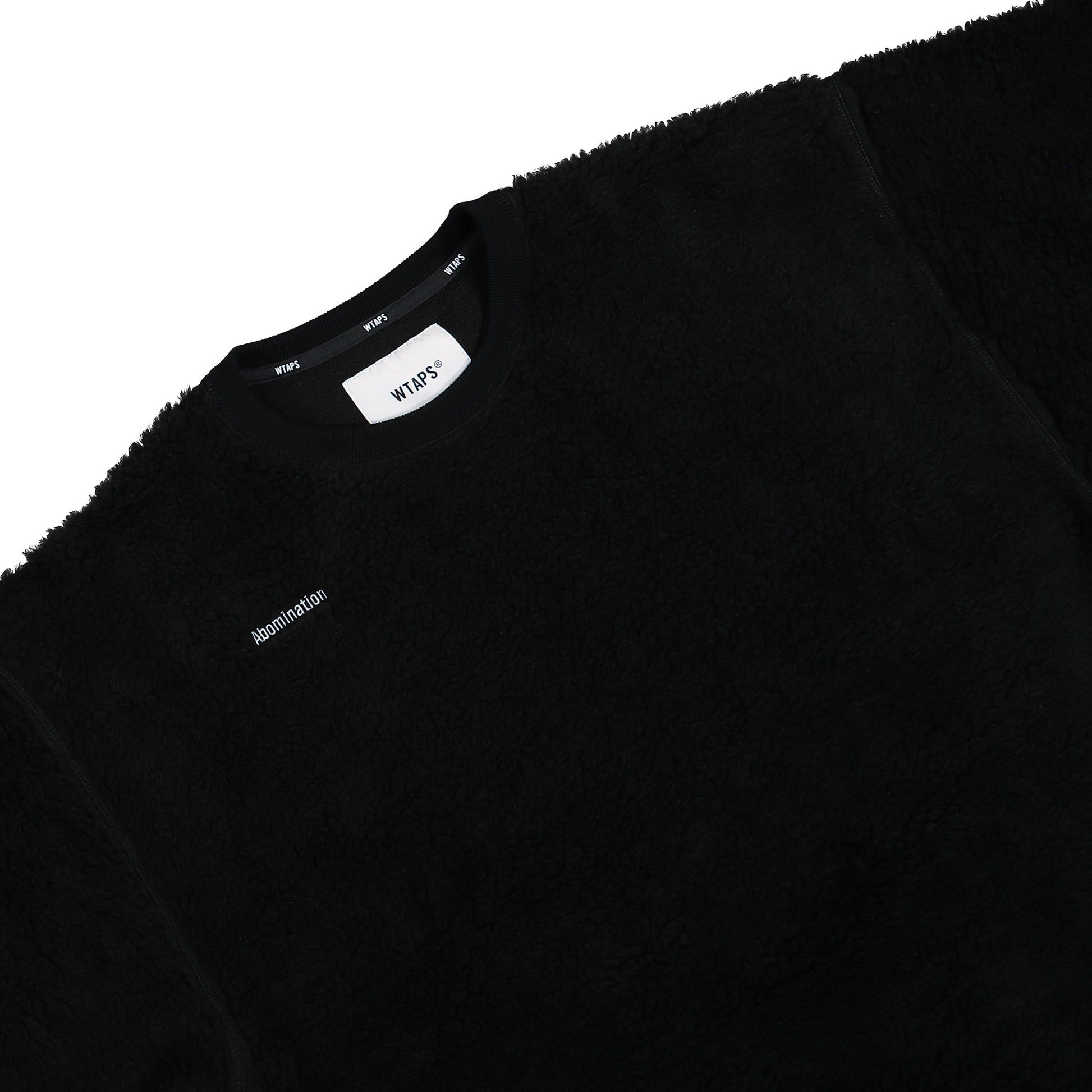 WTAPS BC / Sweater / POAC Black Detail view 3 | Gate