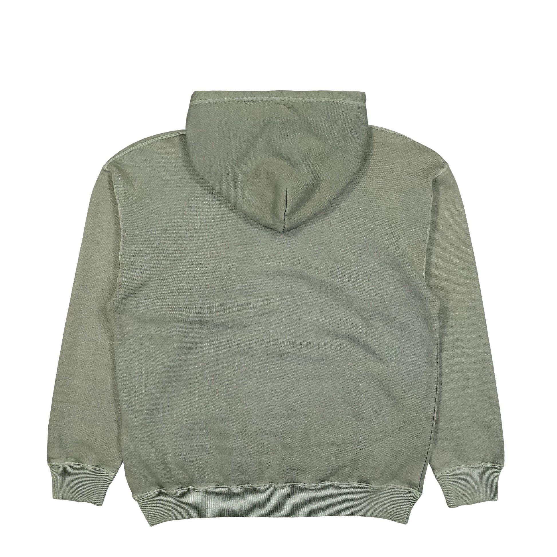 Neighborhood Pigment Dyed Sweat Hoodie LS Olive Detail view 2 | Gate