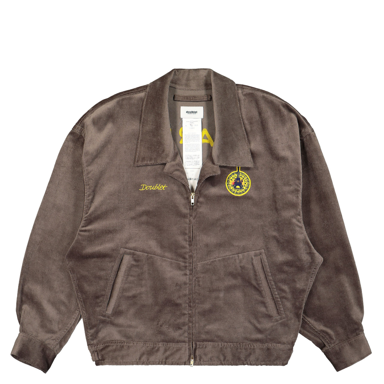 Doublet Corduroy Farmers Jacket Brown Detail view 1 | Gate