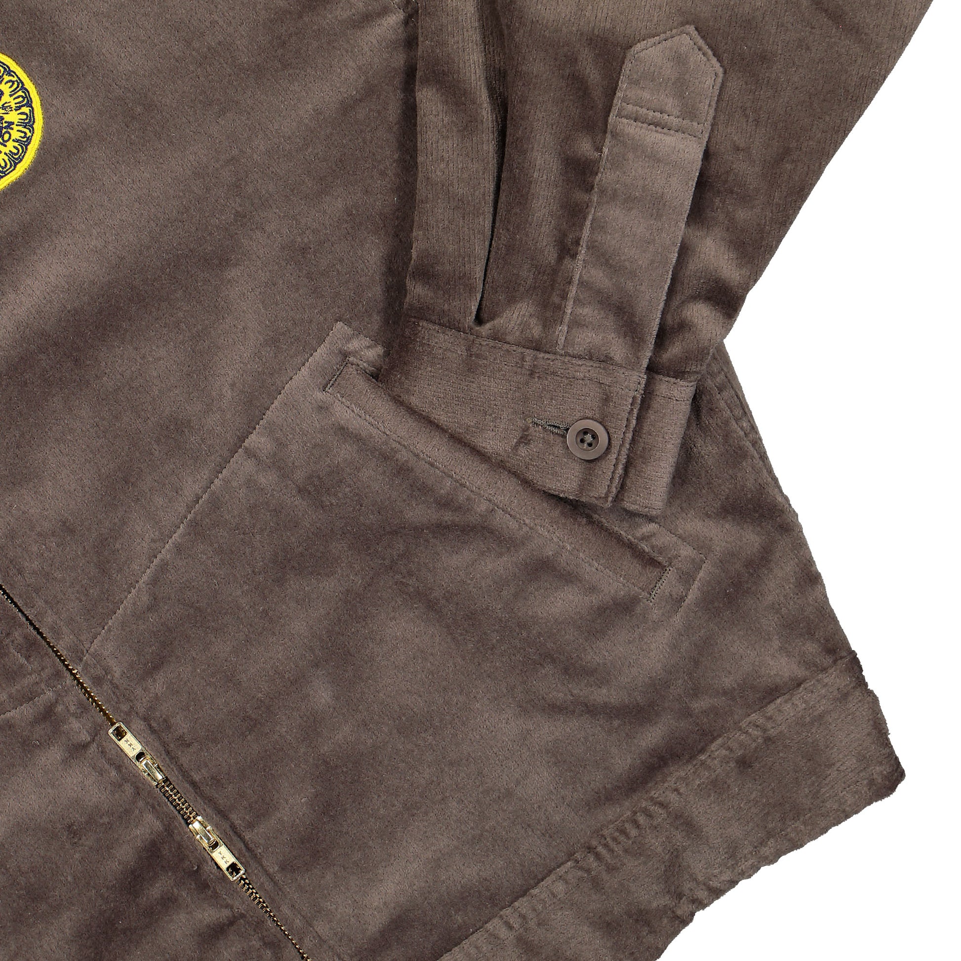 Doublet Corduroy Farmers Jacket Brown Detail view 4 | Gate