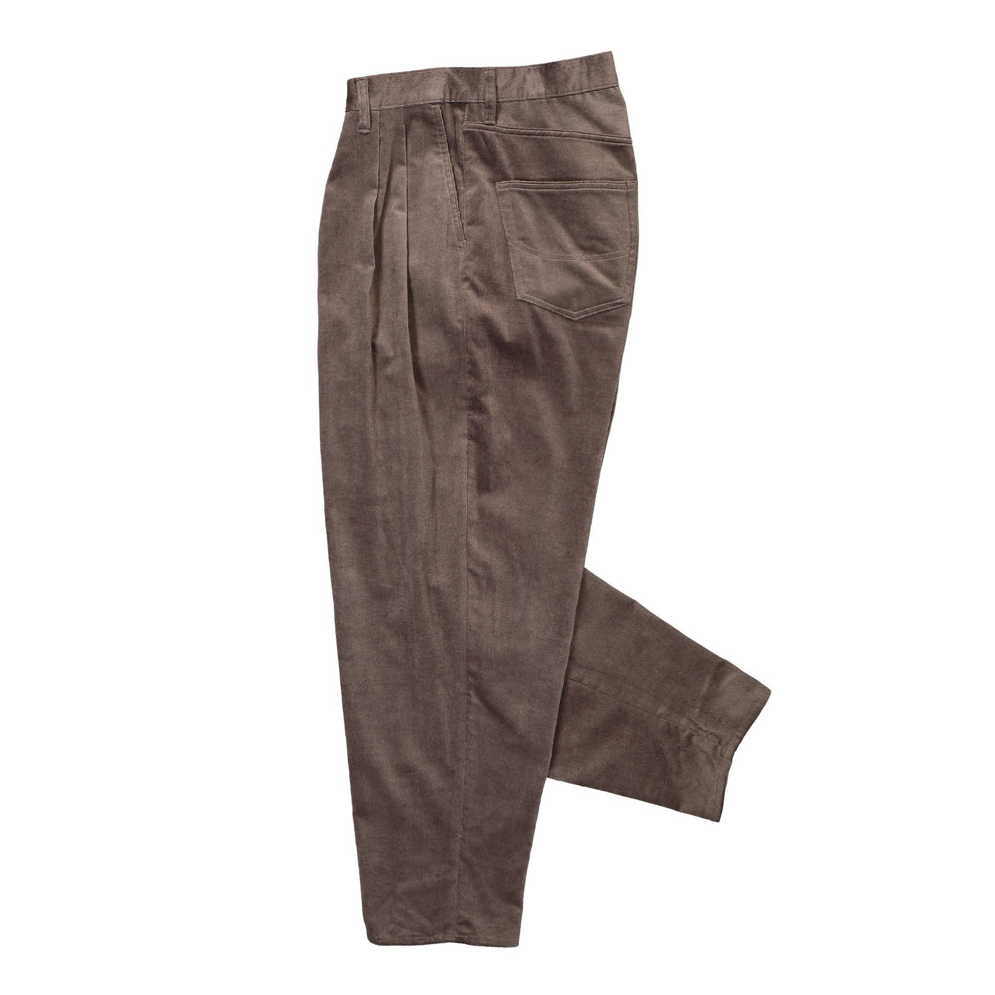 Doublet Corduroy Wide Pants Grey Detail view 3 | Gate