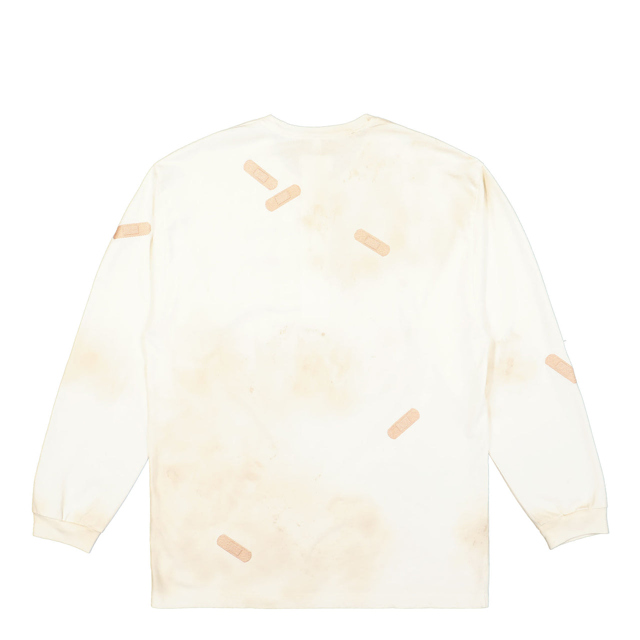 Doublet Bandage Embroidery Long Sleeve T-Shirt Beige Detail view 1 | Gate