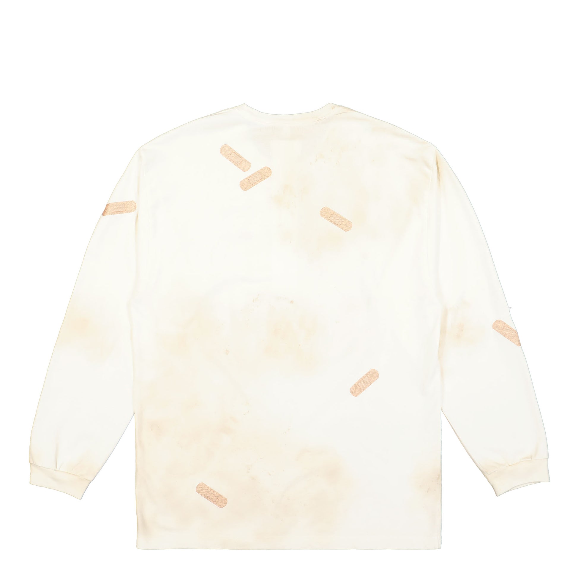 Doublet Bandage Embroidery Long Sleeve T-Shirt Beige Detail view 2 | Gate