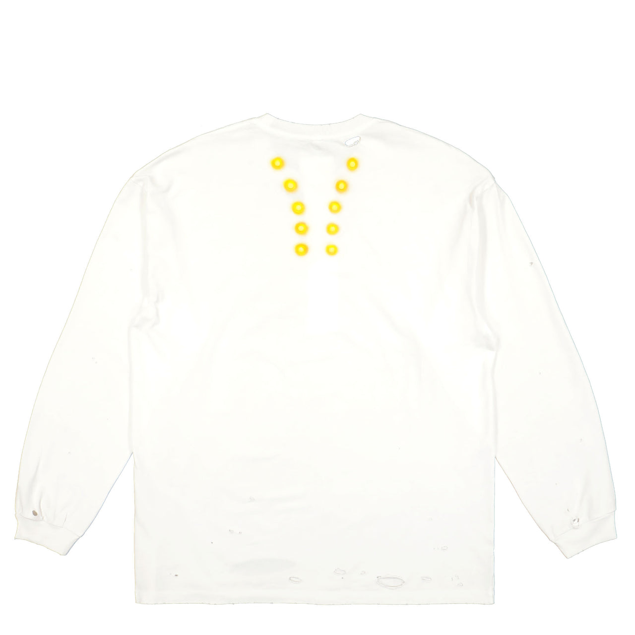 Doublet Magnetic Long Sleeve T-Shirt White Detail view 1 | Gate