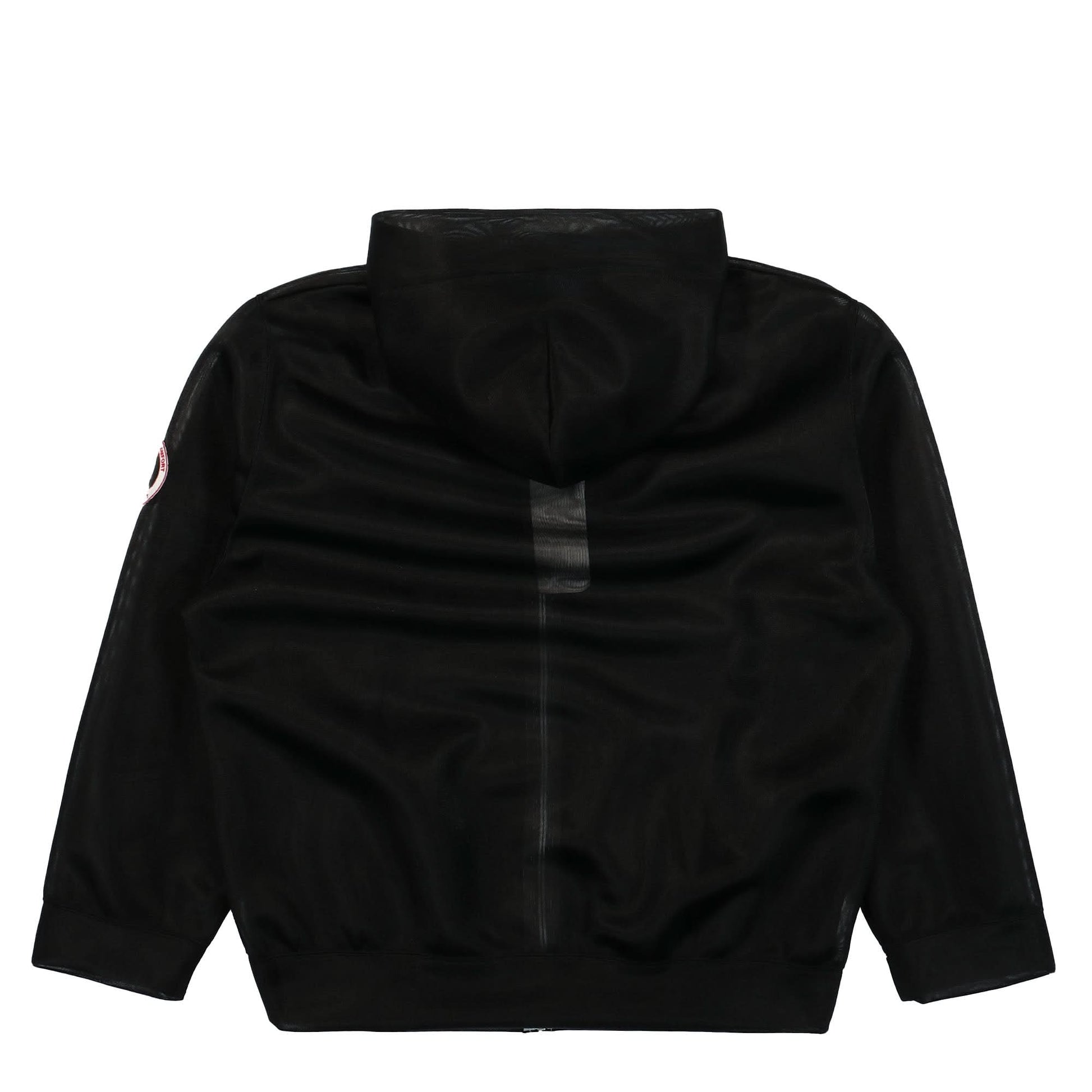 Doublet Transparentandroid Trim Hoodie Black Detail view 2 | Gate