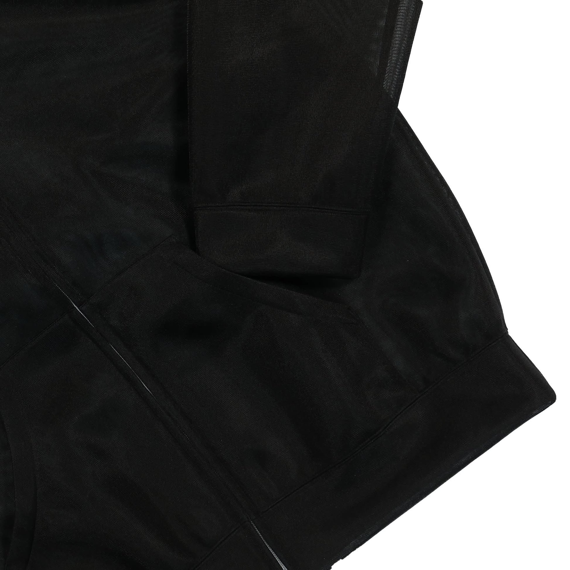 Doublet Transparentandroid Trim Hoodie Black Detail view 5 | Gate