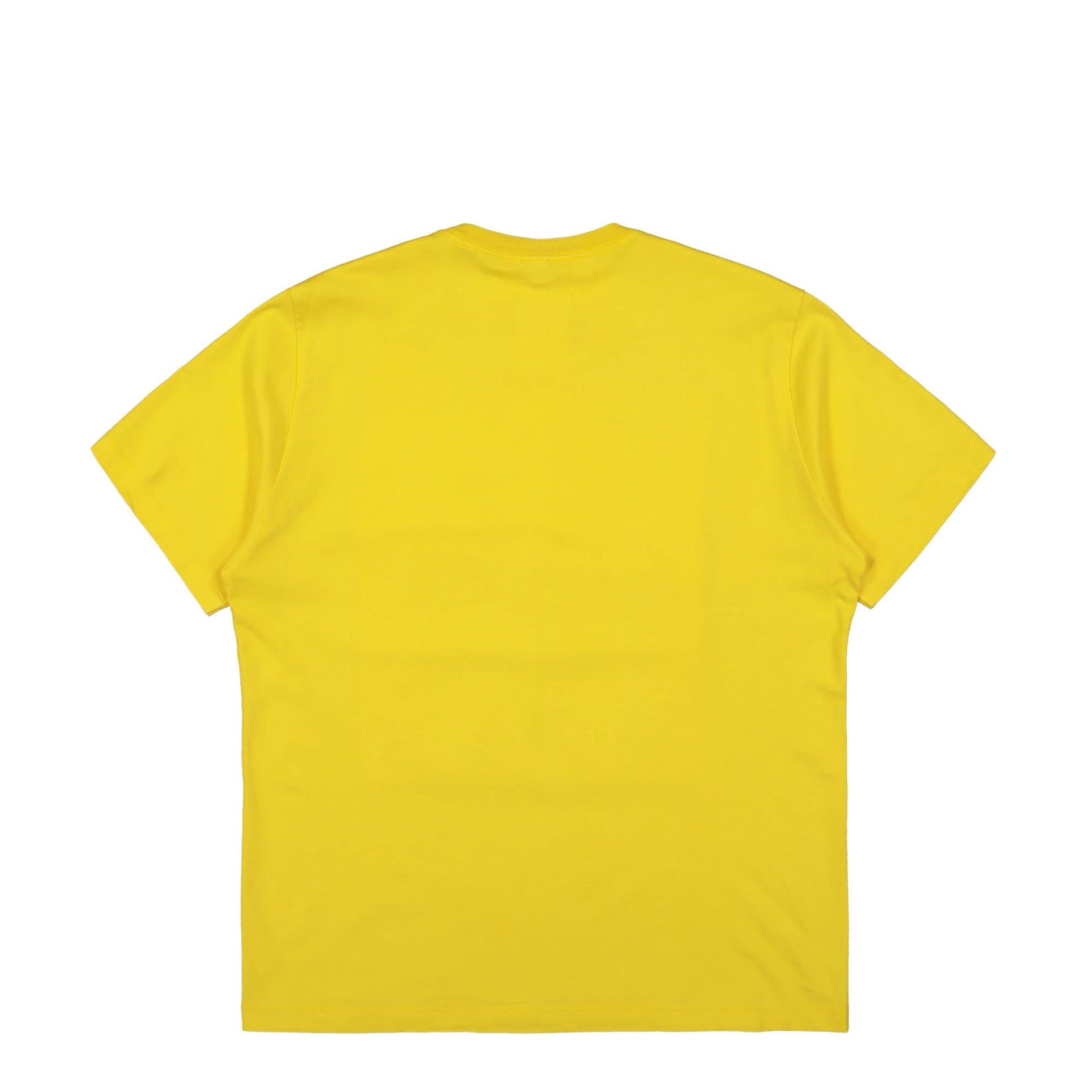 Doublet AI-Generated "Doublet" Logo T-Shirt Yellow Detail view 2 | Gate