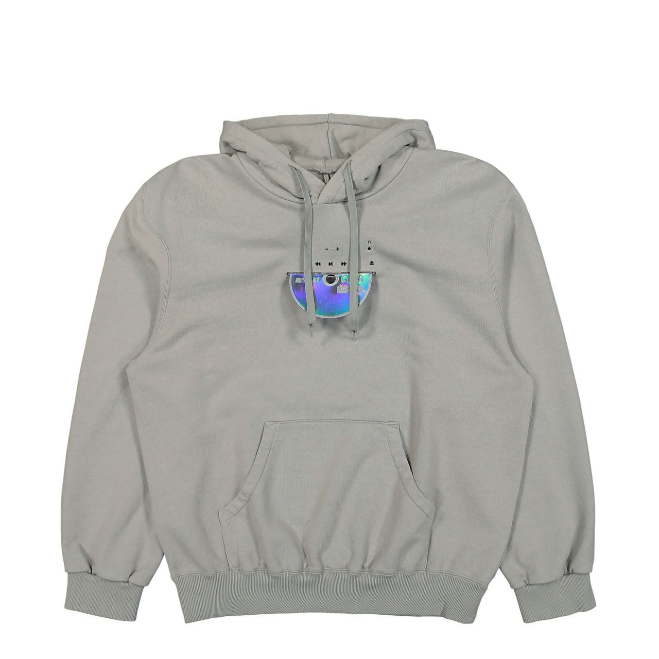Doublet CD-R Embroidery Hoodie Grey Detail view 1 | Gate