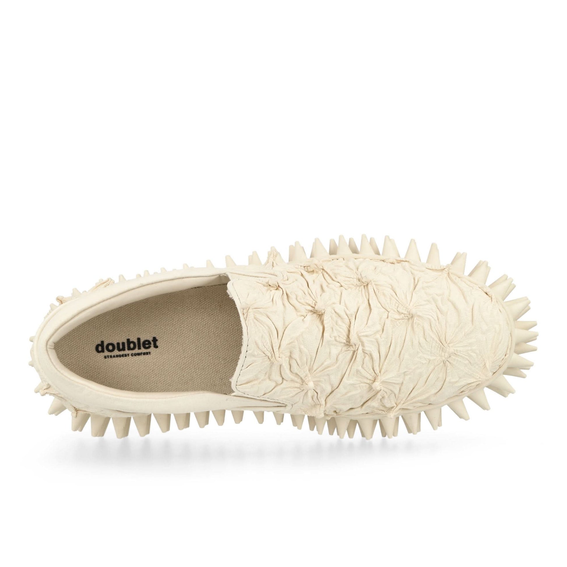 Doublet Porcupine Slip-On Sneaker Beige Sneaker Detail view 5 | Gate