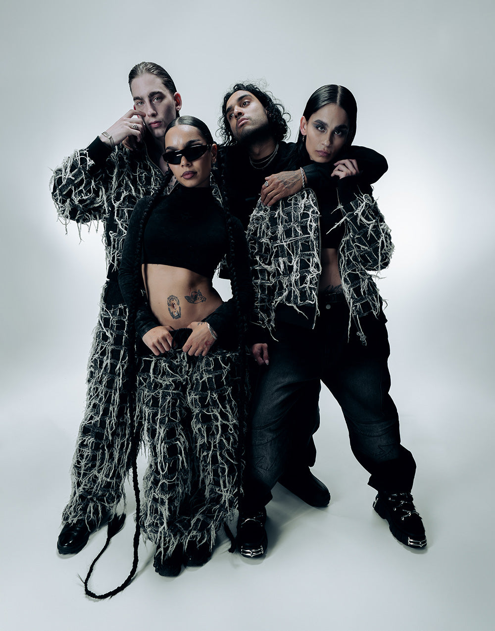 Gate community photographed while wearing Gate X Cupra Anniversary capsule collection