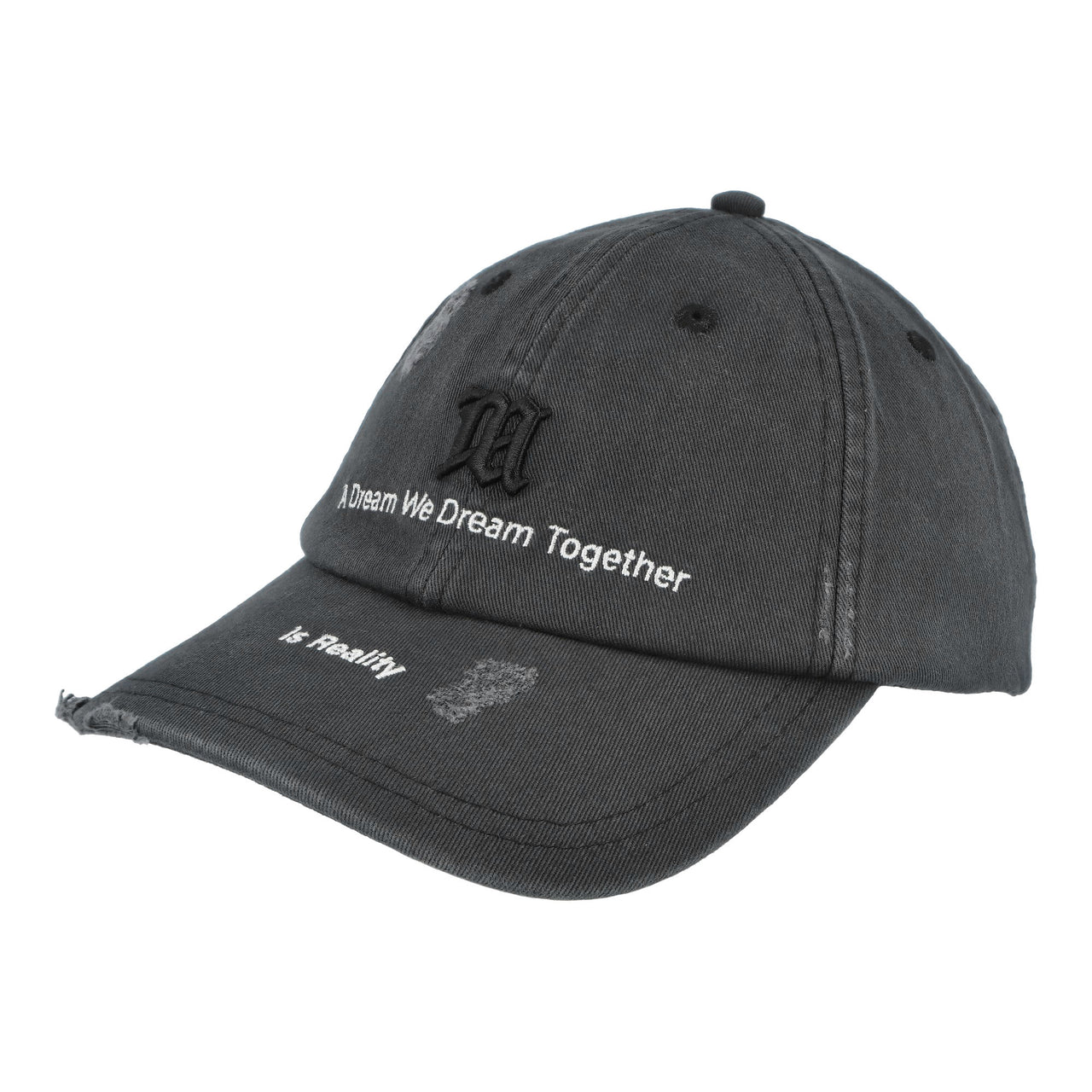MISBHV Dream Cap Washed Black Caps 250A503 Detail View 1 | GATE