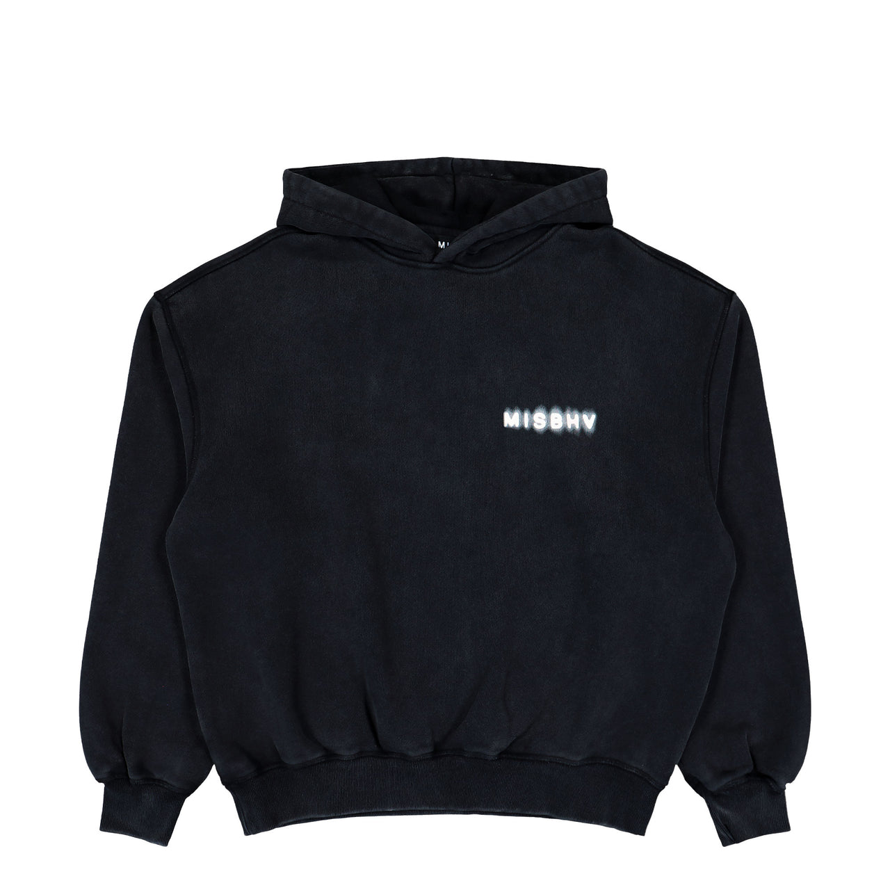 MISBHV Community Hoodie Washed Black Hoodies 250M220 Detail View 1 | GATE