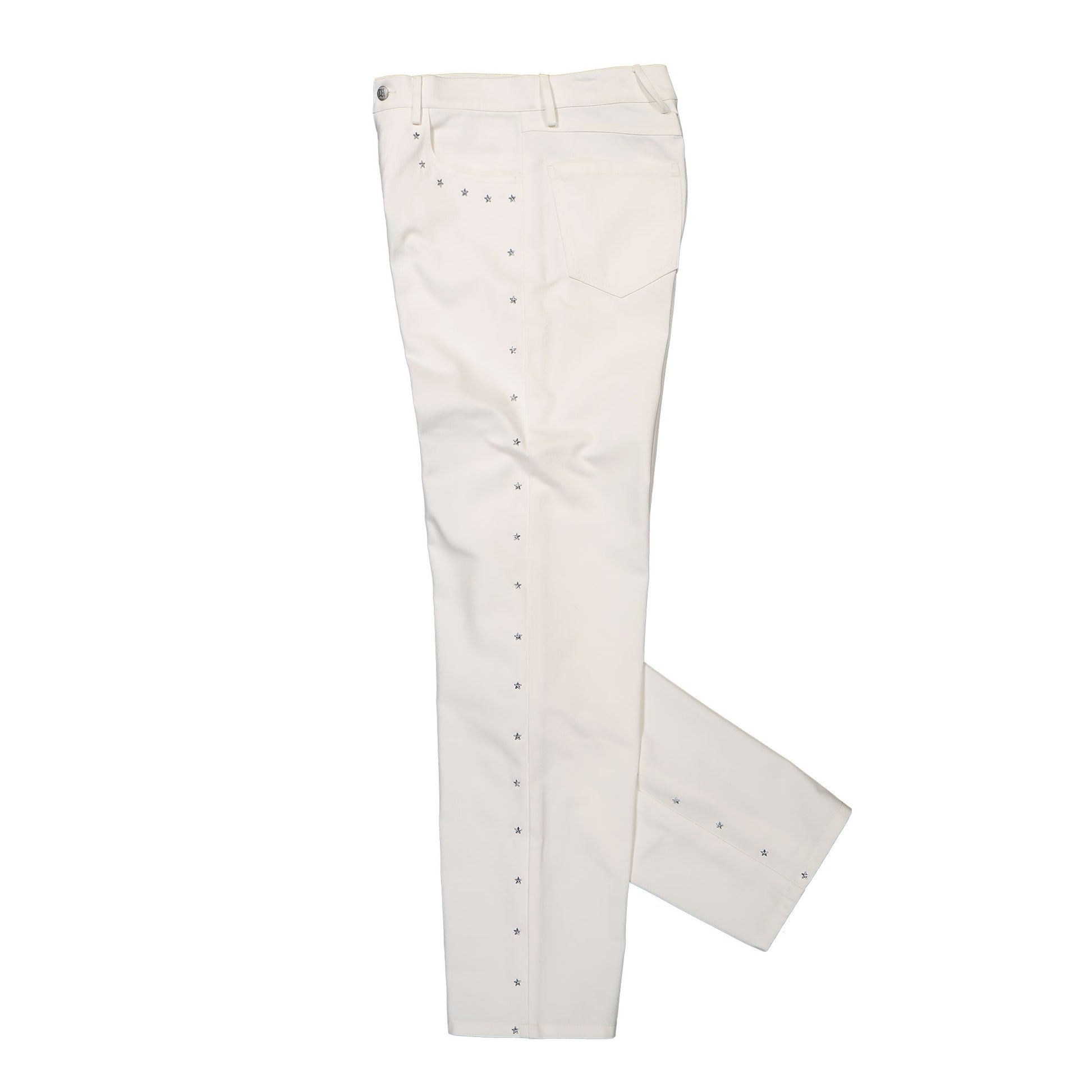 MISBHV Star Denim Trousers White Detail view 3 | Gate