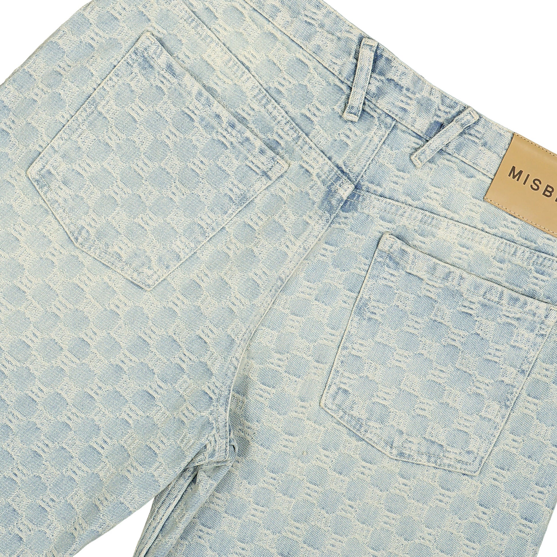 MISBHV Monogram Ocean Washed Jeans Blue Detail view 5 | Gate
