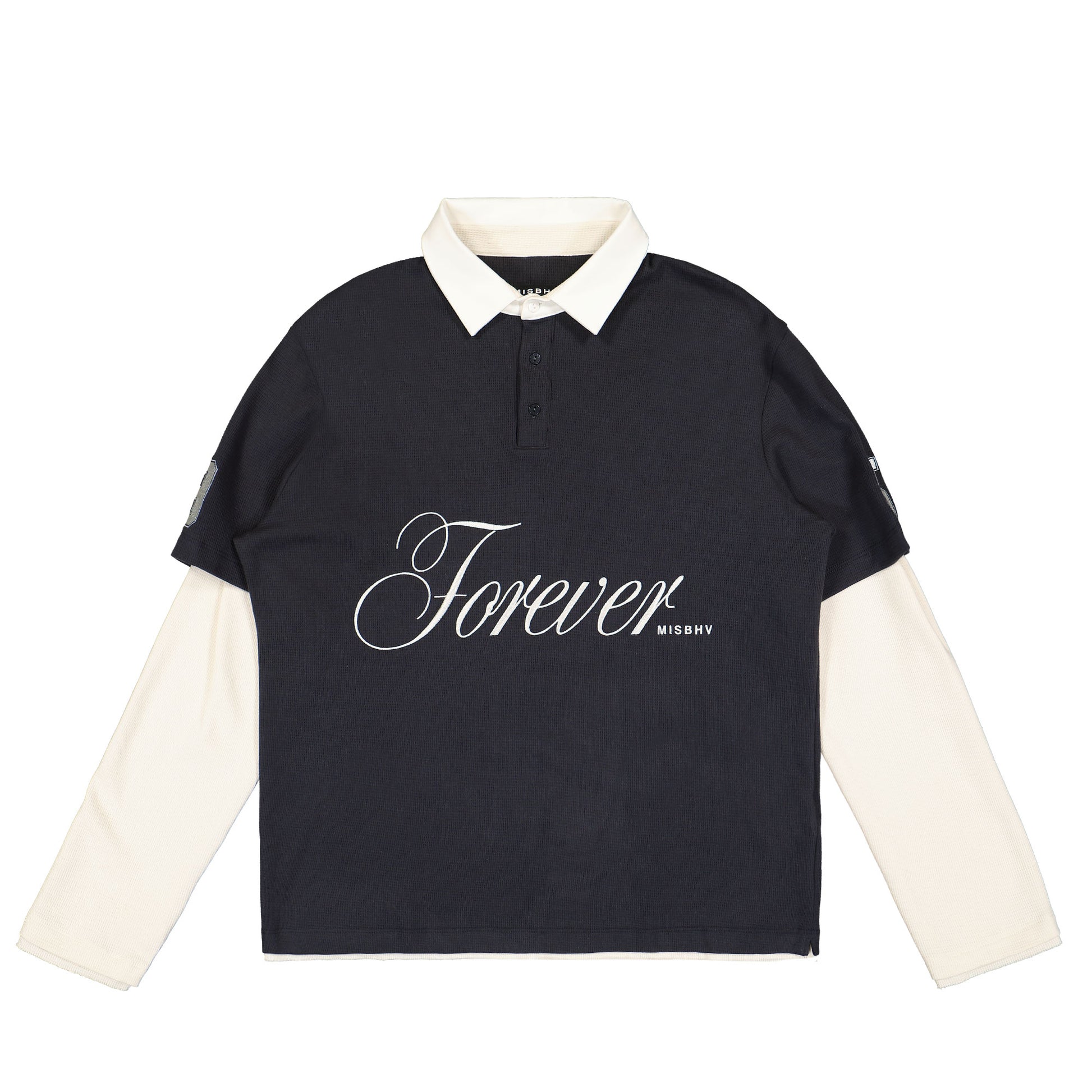 MISBHV Forever Double Layered Polo Black Detail view 1 | Gate