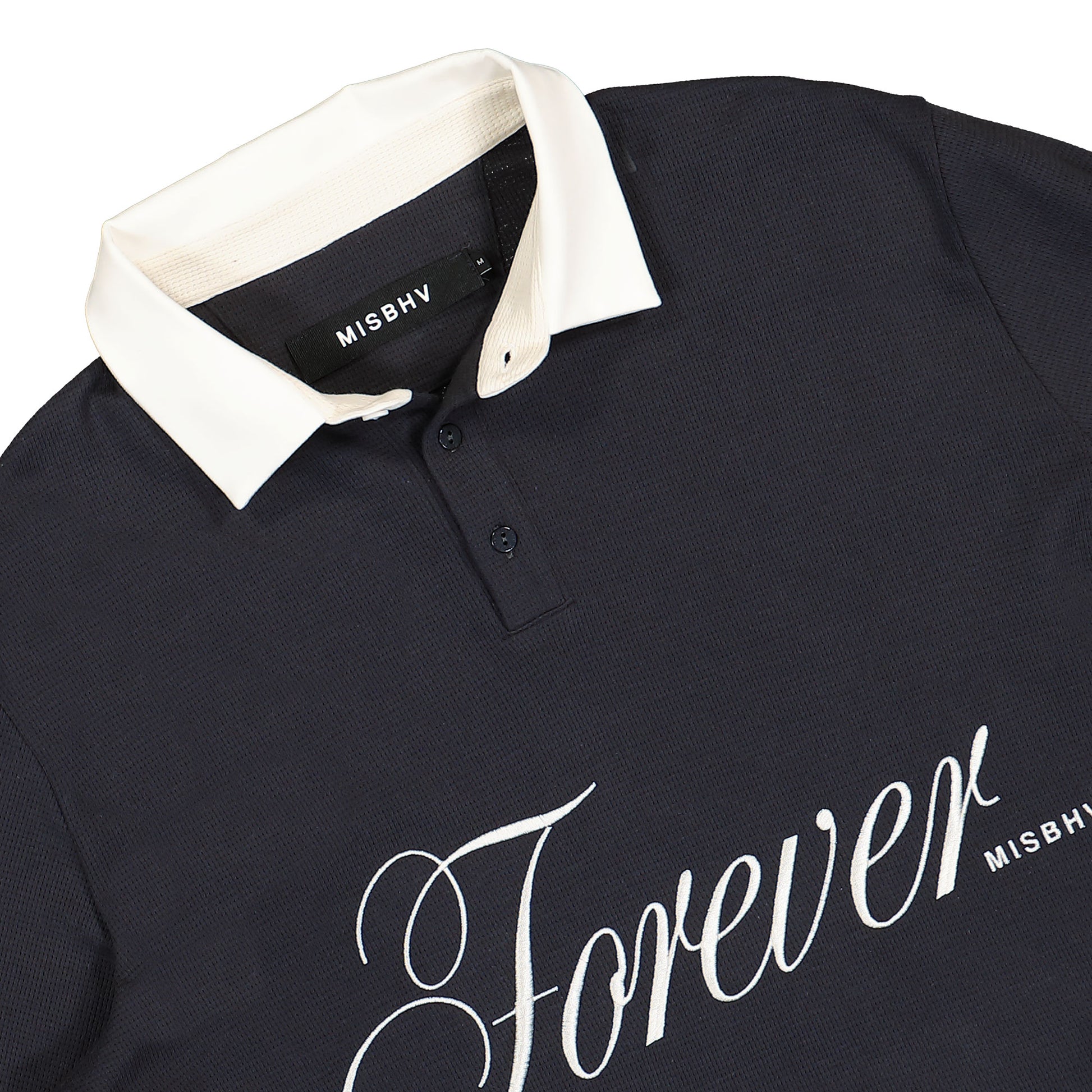 MISBHV Forever Double Layered Polo Black Detail view 3 | Gate