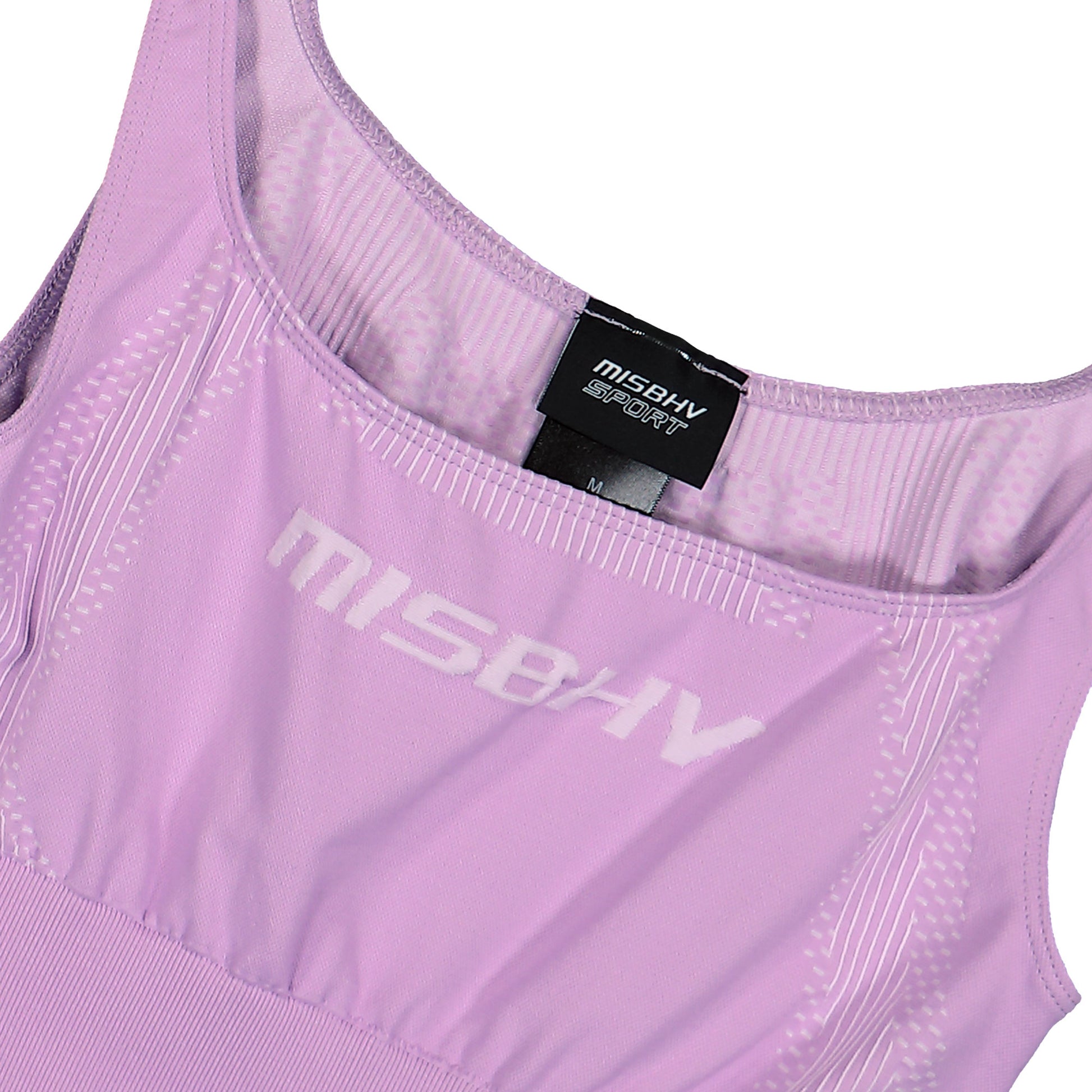 MISBHV Sport Bra Top Purple Detail view 4 | Gate