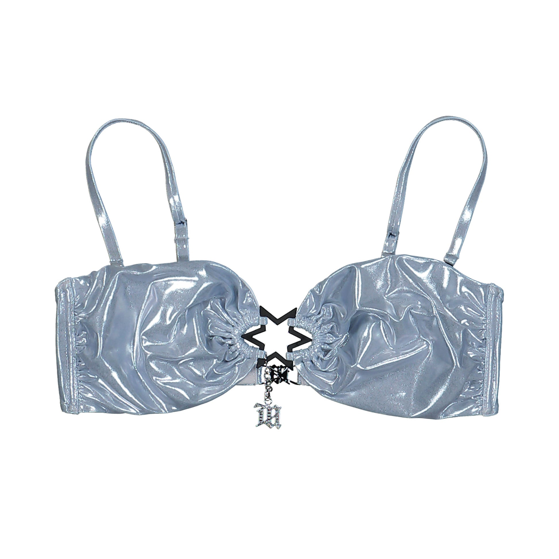 MISBHV Hollywood Bikini Bra Blue Detail view 1 | Gate