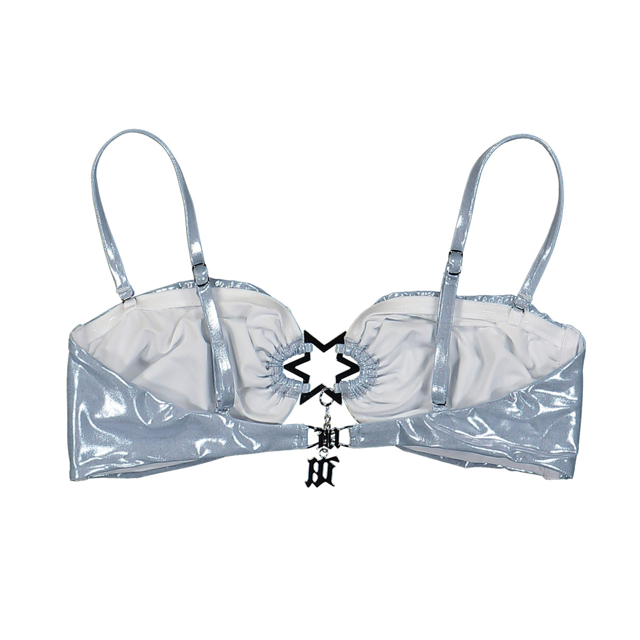 MISBHV Hollywood Bikini Bra Blue Detail view 1 | Gate