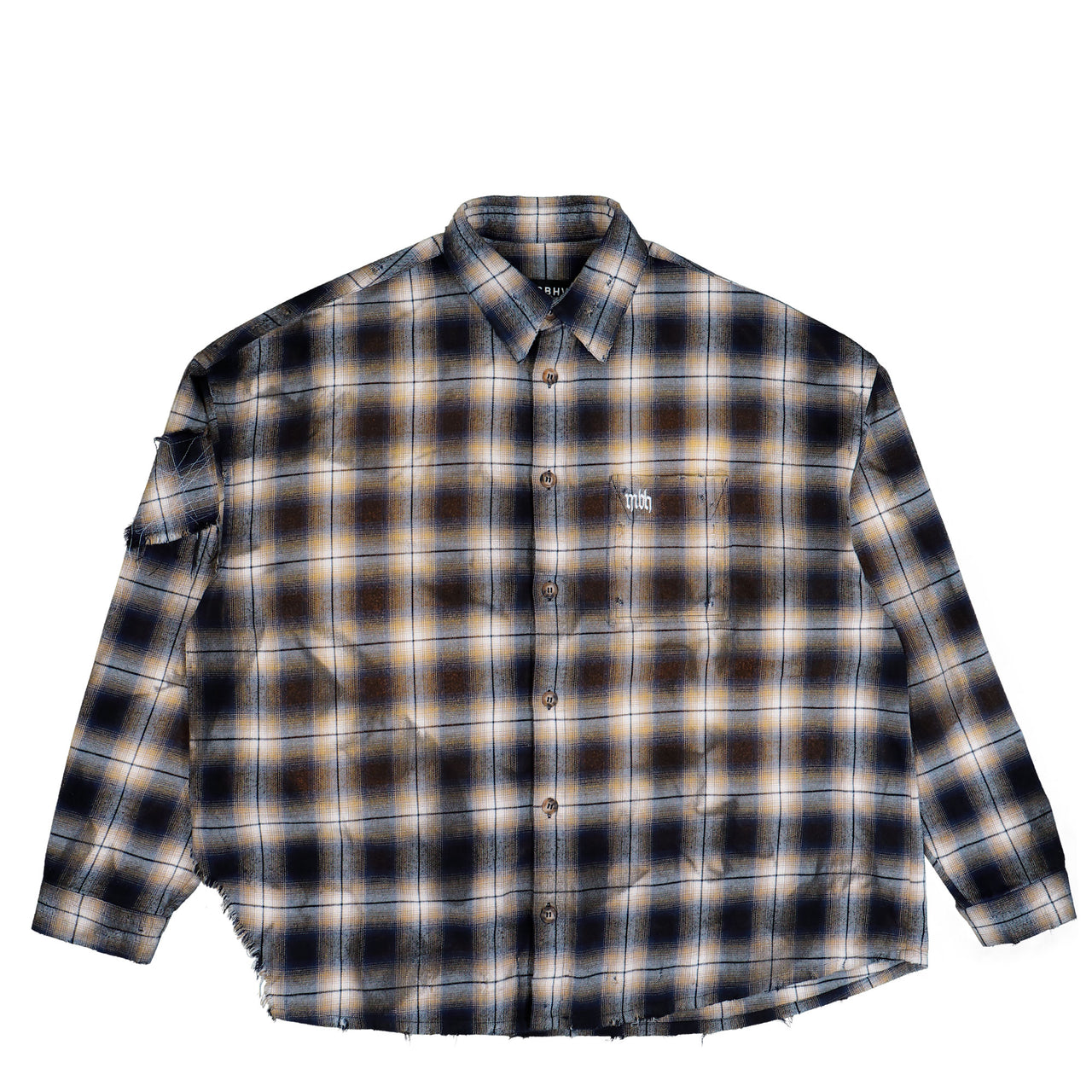 MISBHV Check Button Up Shirt Multicolor Shirts 251M144 Detail View 1 | GATE