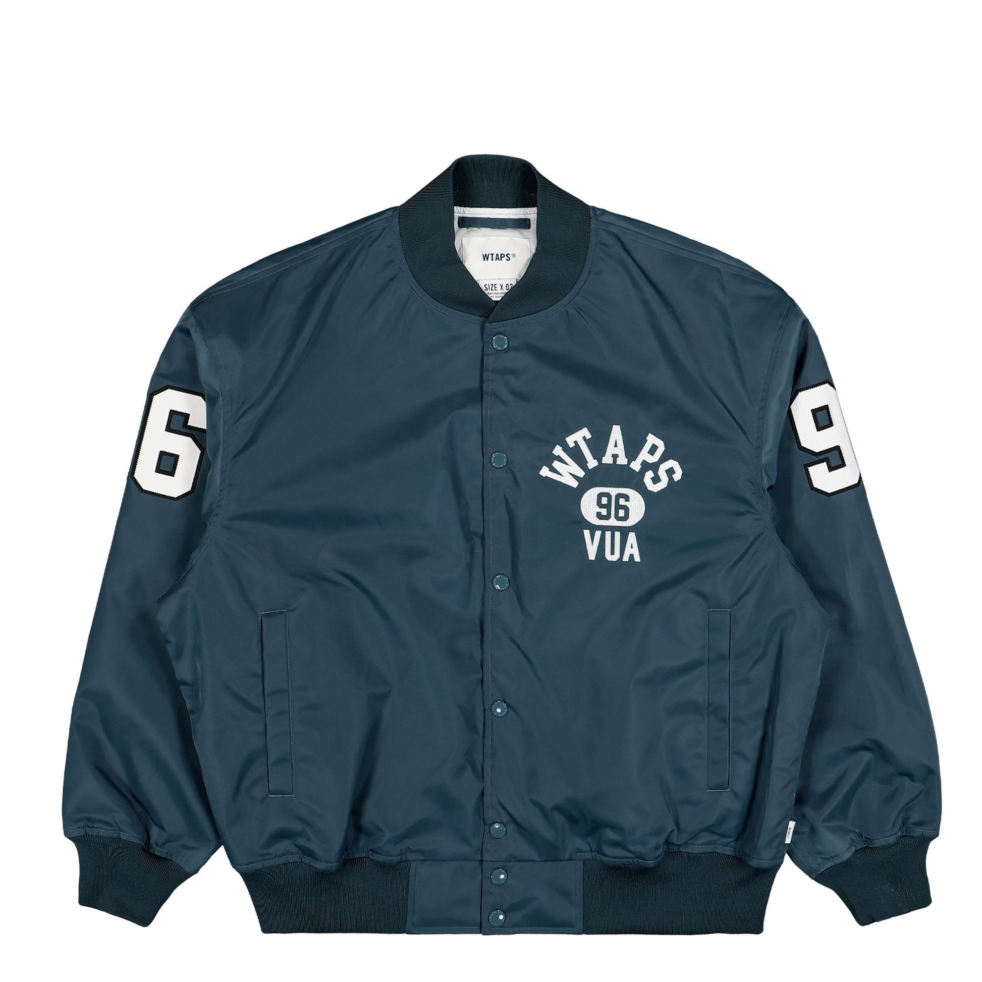 WTAPS Team / Jacket / Nylon. Twill Blue Detail view 1 | Gate