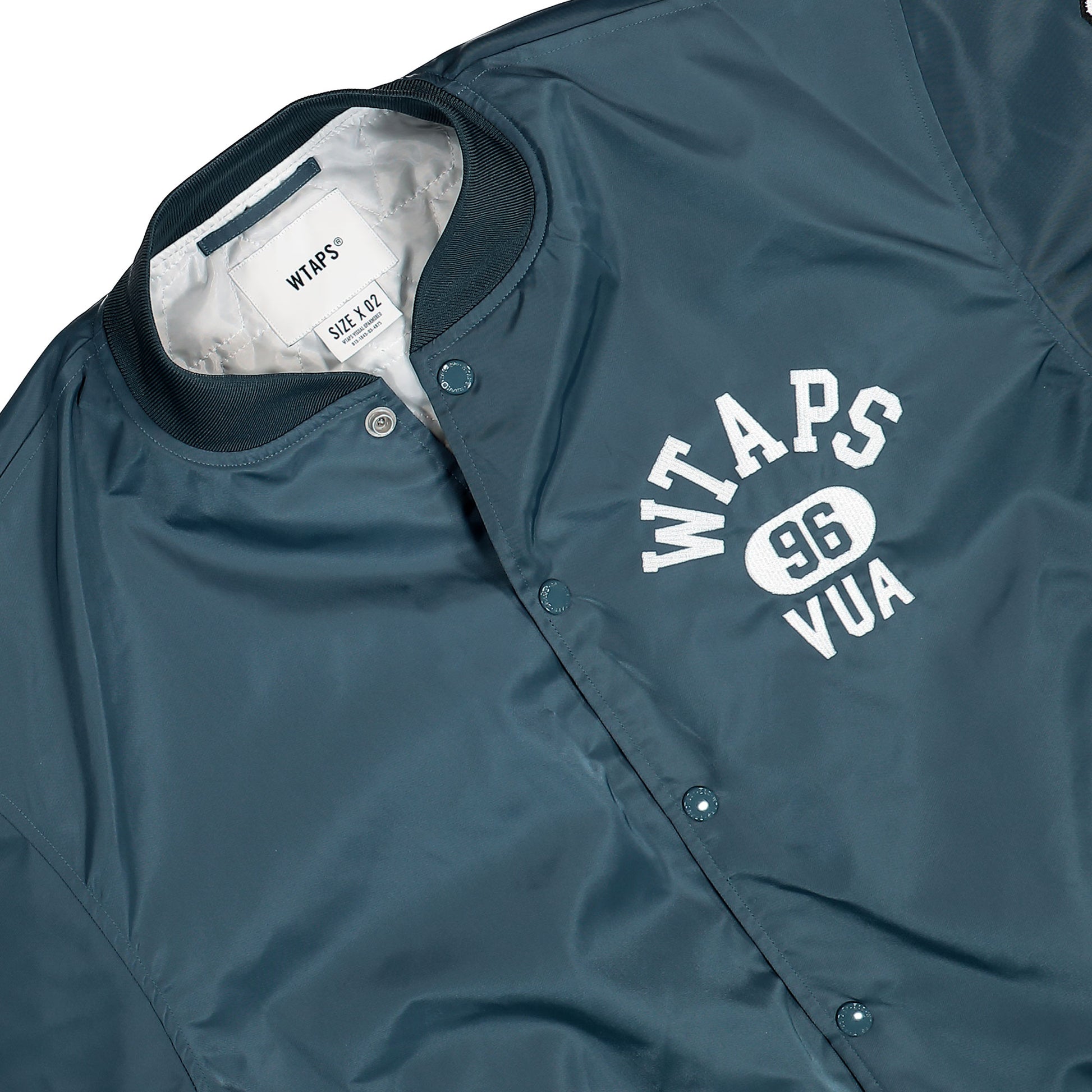 WTAPS Team / Jacket / Nylon. Twill Blue Detail view 3 | Gate