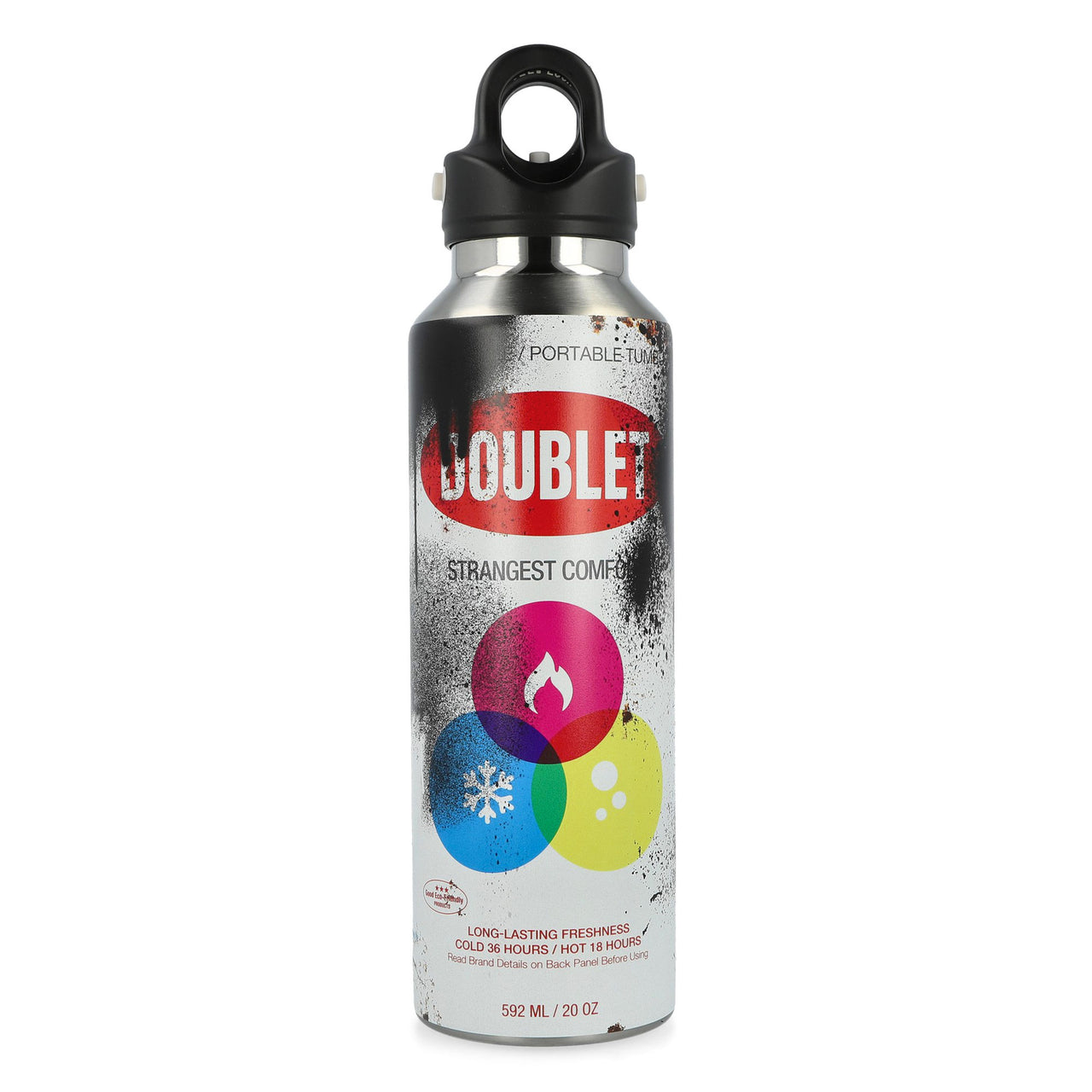 Doublet Spray-Can Water Bottle M Multicolor Others 25AW90AC34 Detail View 1 | GATE