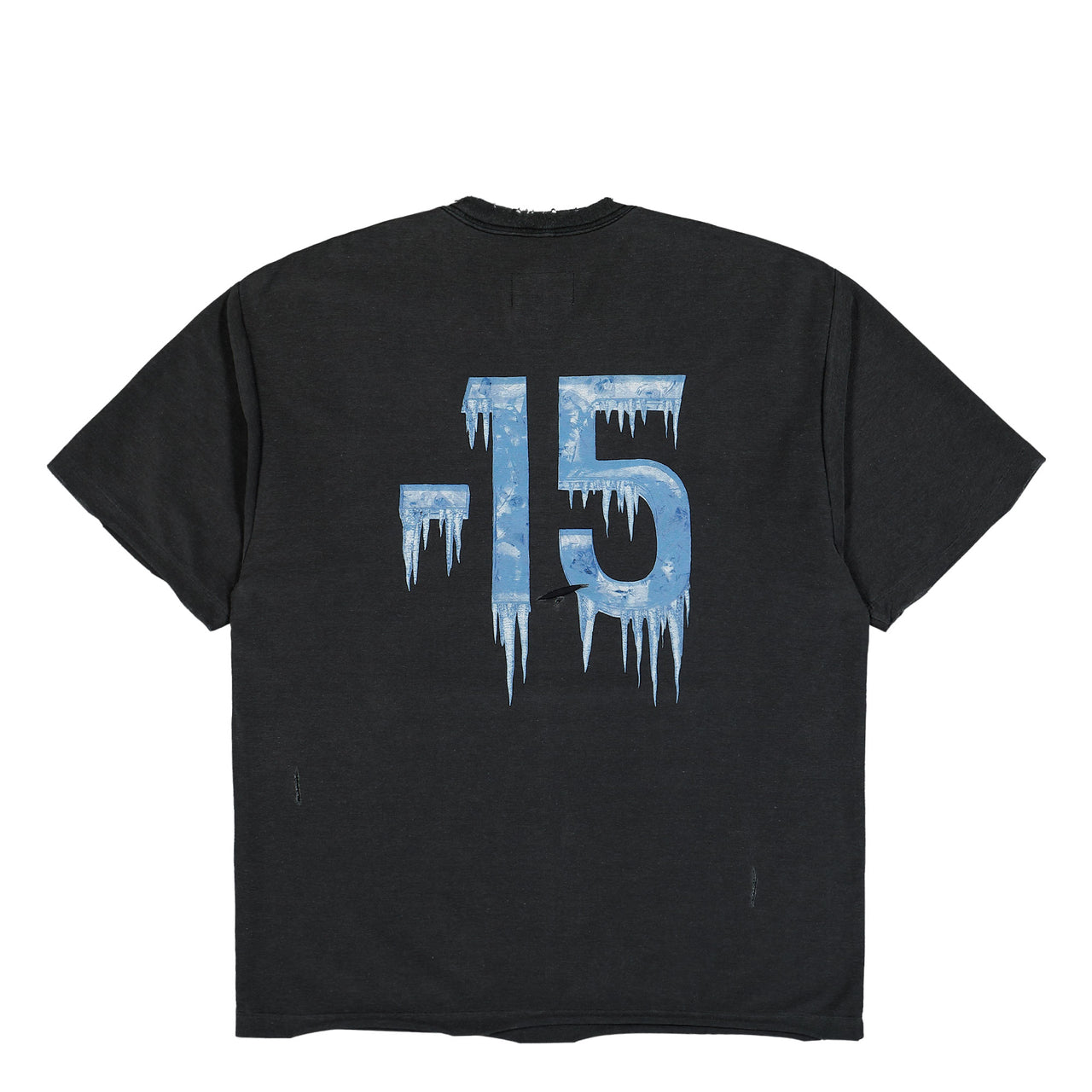 Doublet Ultra Freezer Regular Fit T-Shirt Black Detail view 1 | Gate