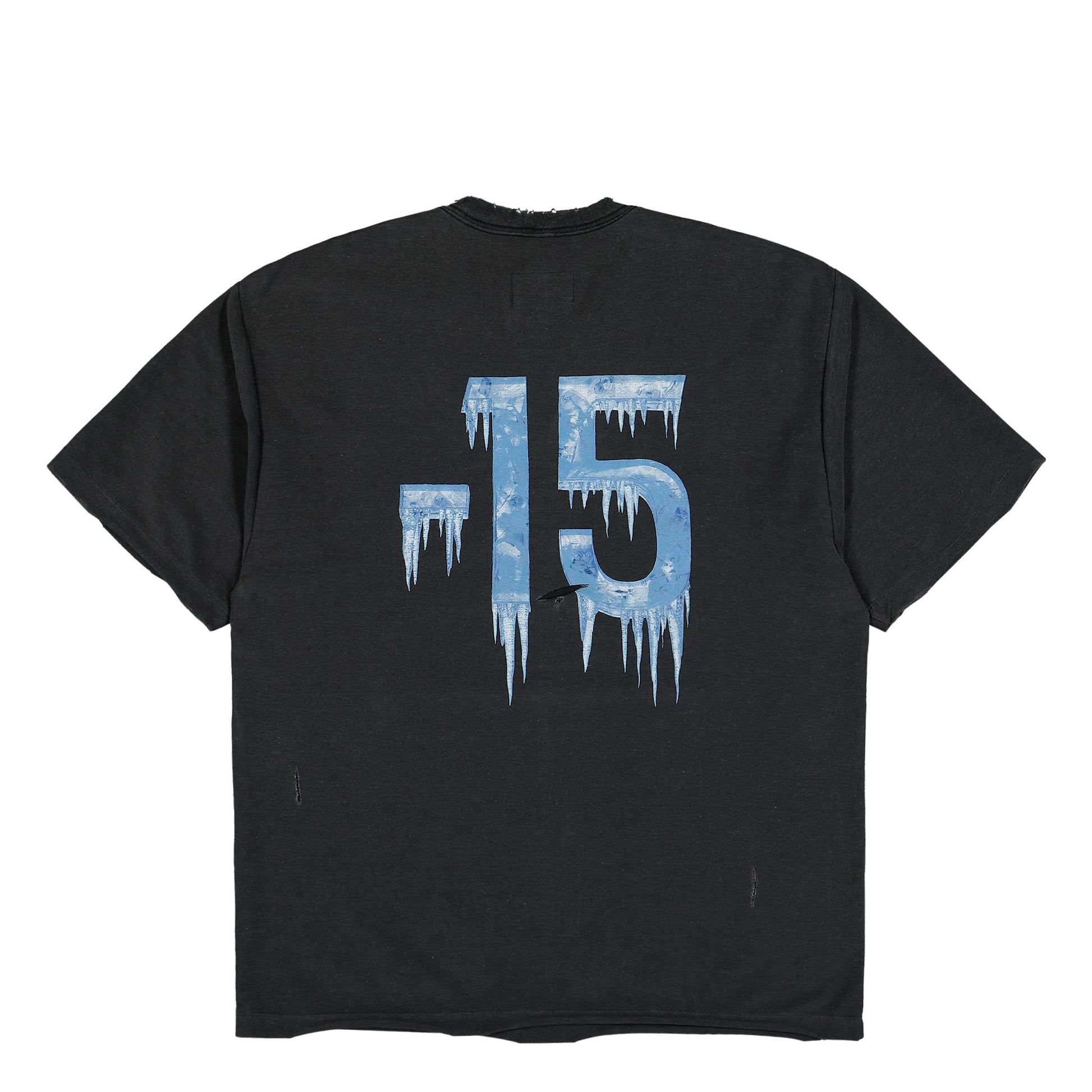 Doublet Ultra Freezer Regular Fit T-Shirt Black Detail view 2 | Gate
