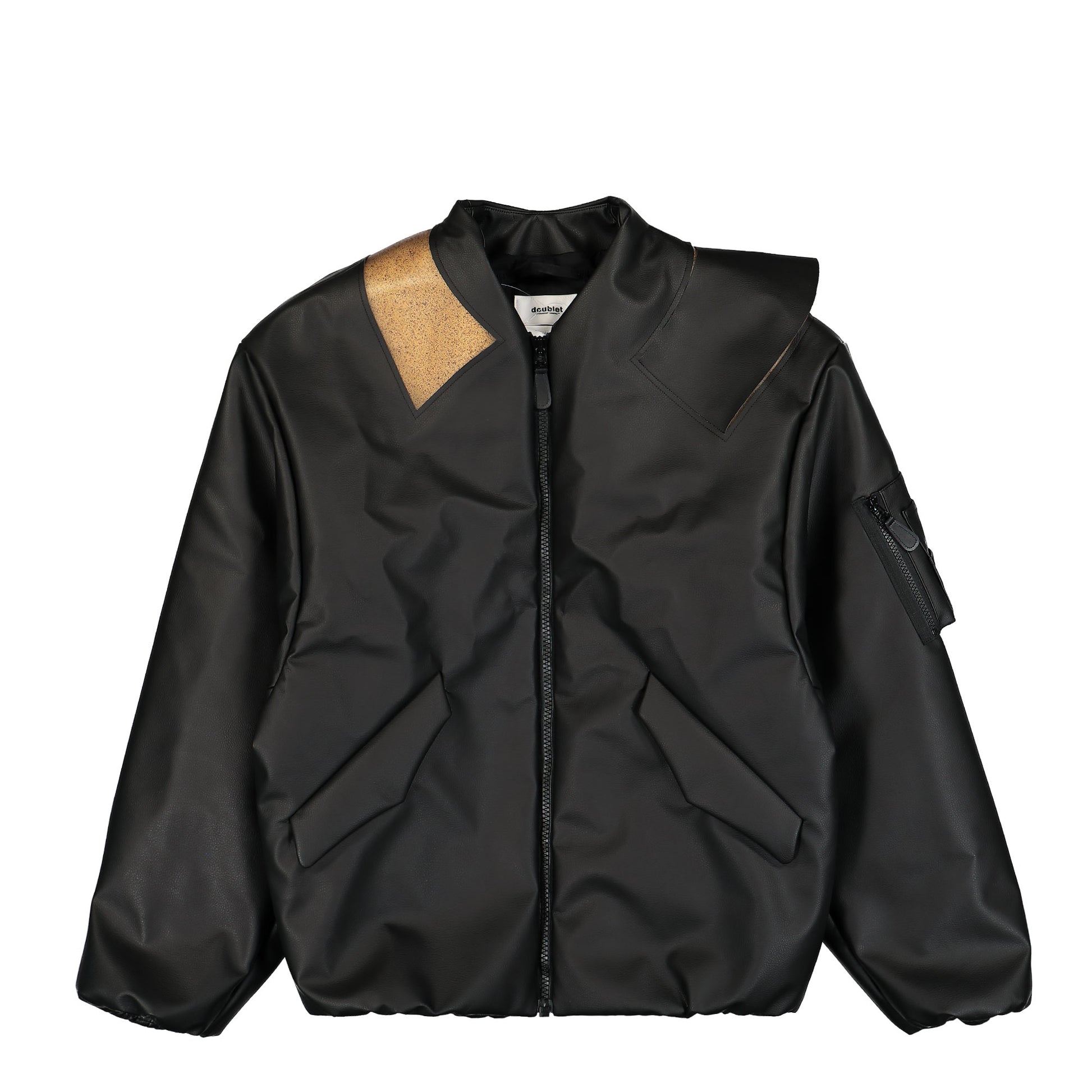 Doublet All Apple Bomber Jacket Black Detail view 1 | Gate