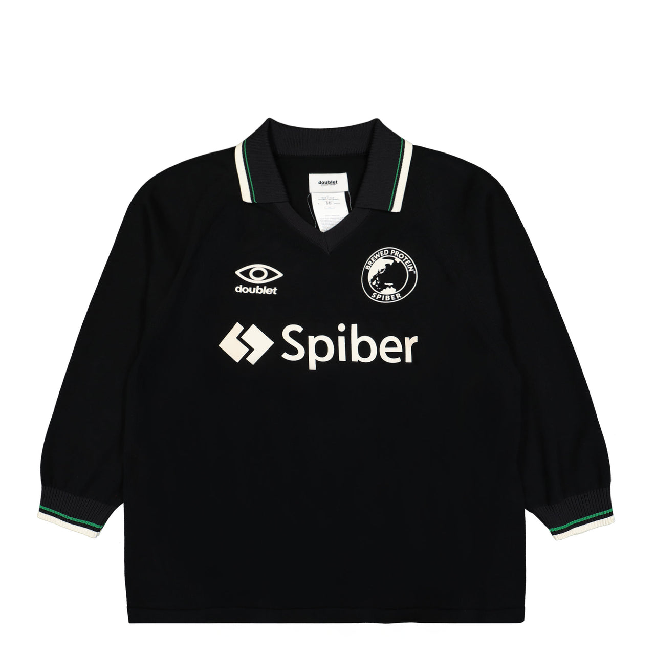 Doublet Team Spiber Football Knitwear Black Detail view 1 | Gate