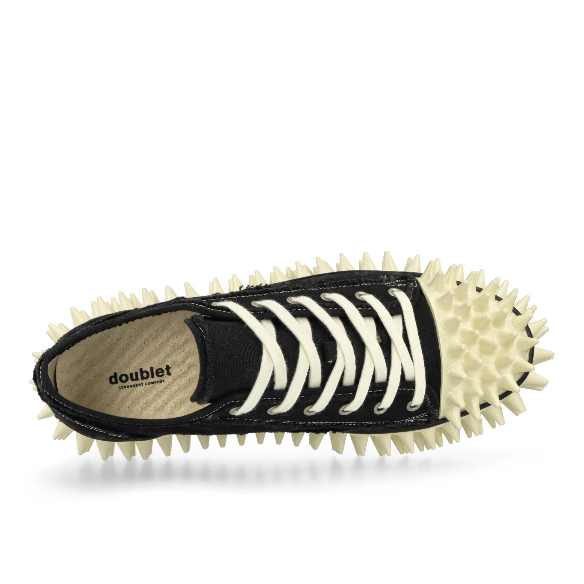 Doublet Spiky Canvas Sneaker Black Sneaker Detail view 5 | Gate