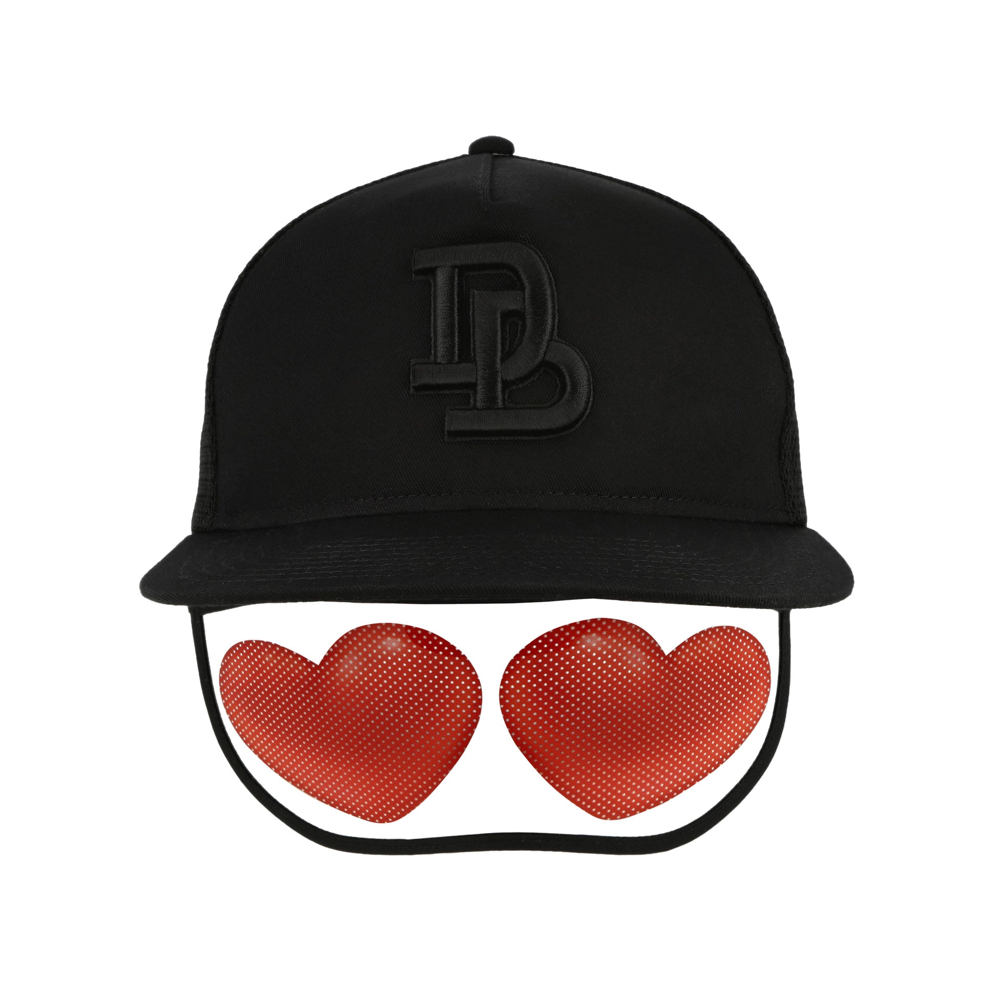 Doublet Emoji Goggle Cap Black Detail view 6 | Gate