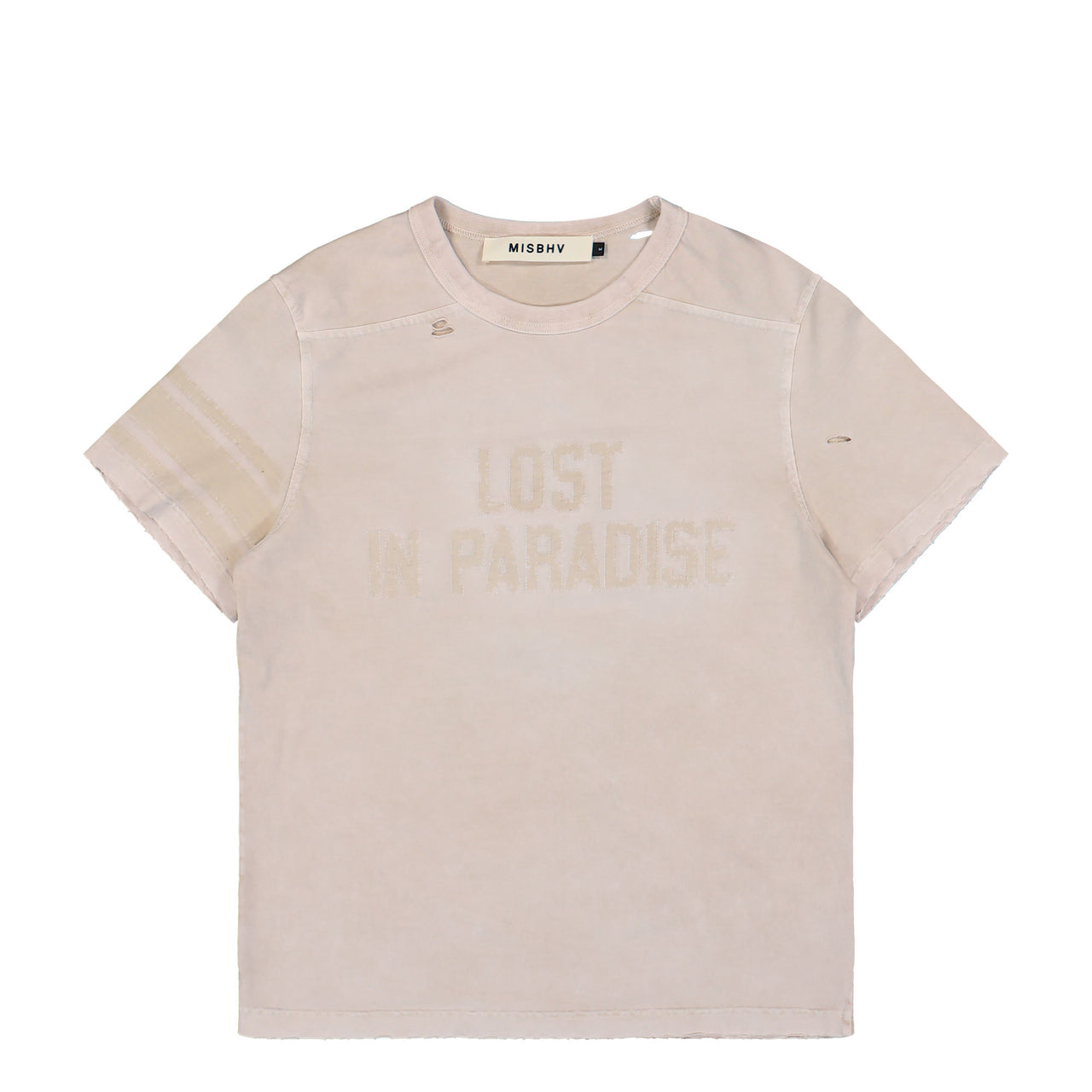 MISBHV Lost In Paradise T-Shirt Sand T-Shirts 260U114 Detail View 1 | GATE