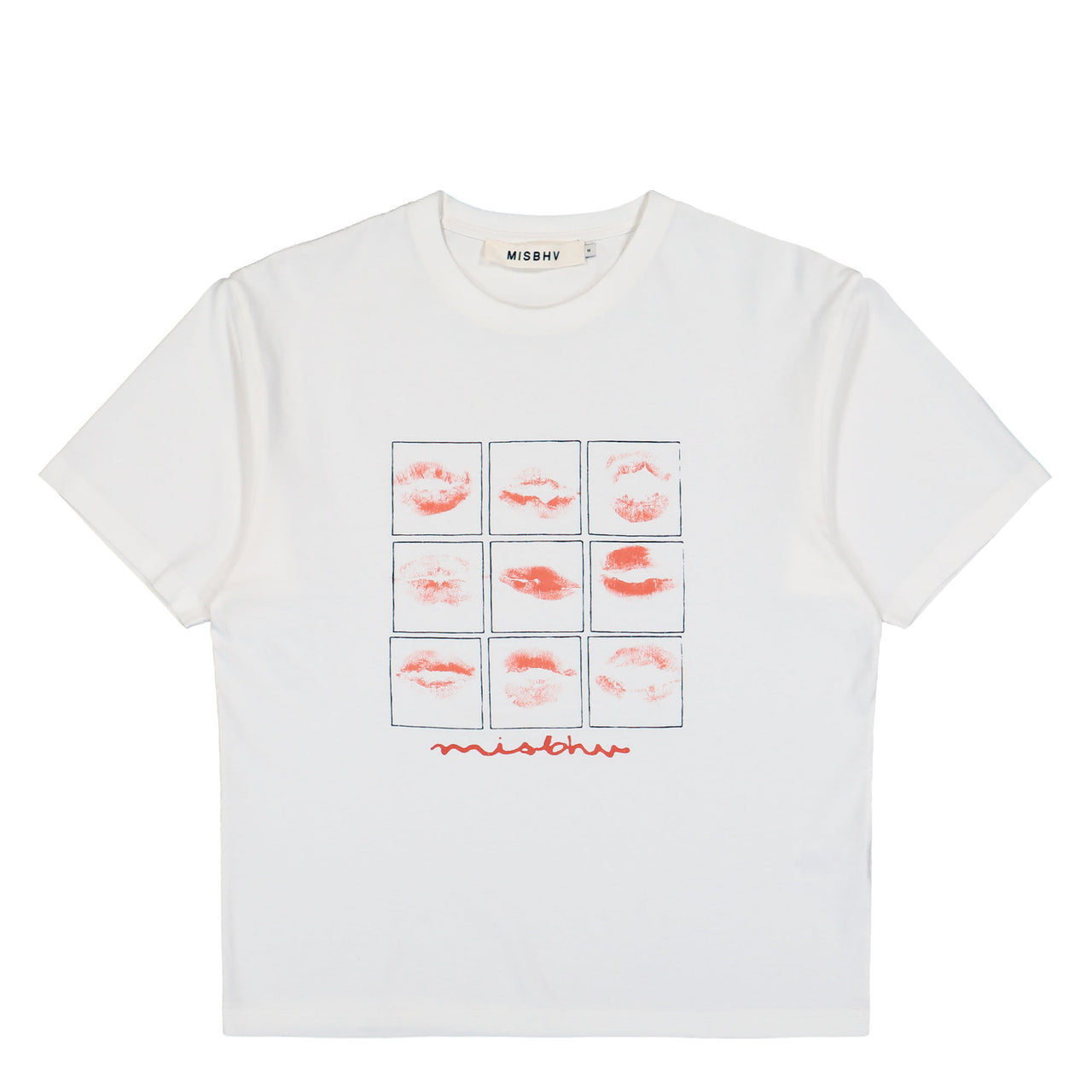 MISBHV Kiss XOXO T-Shirt Off White T-Shirts 260U147 Detail View 1 | GATE