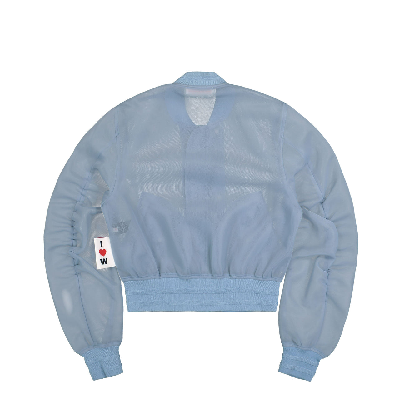Walter Van Beirendonck Micro Bomber Blue Detail view 1 | Gate