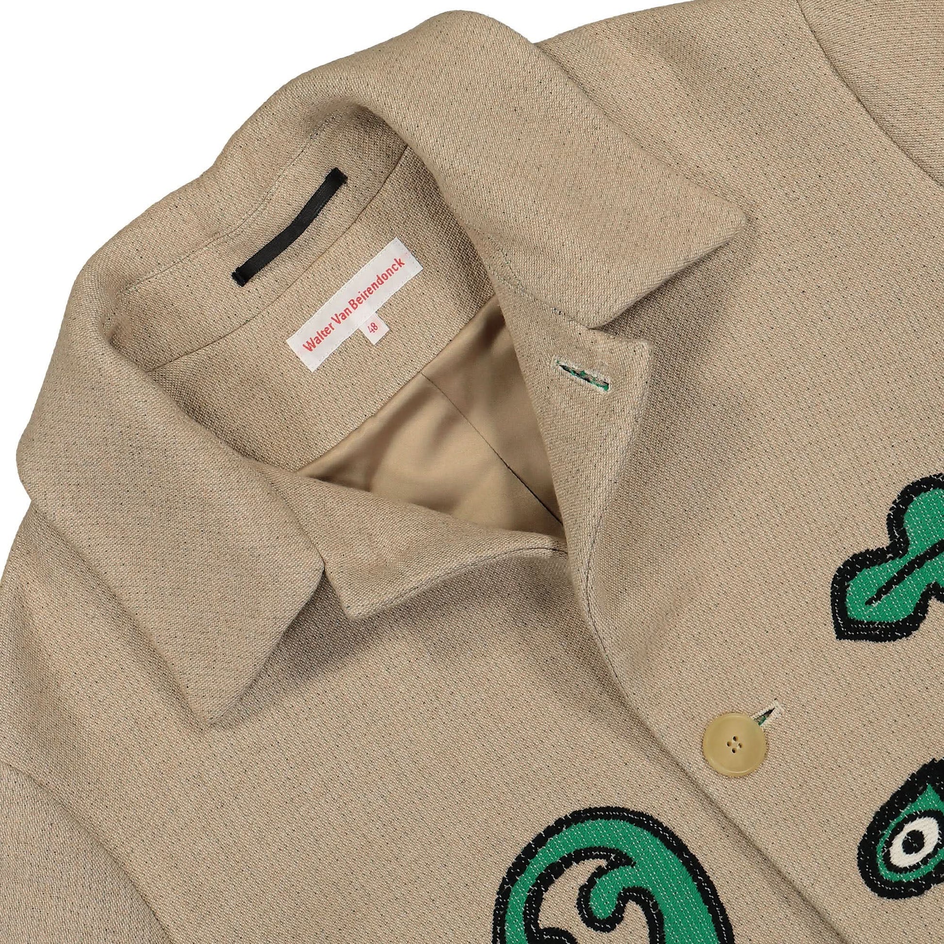 Walter Van Beirendonck Khiva Coat Multicolor Detail view 3 | Gate