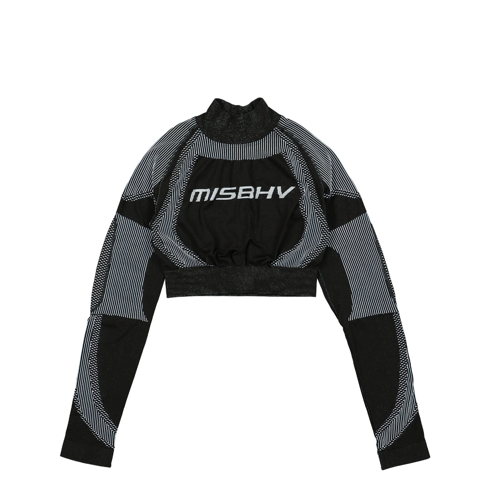MISBHV Sport Cropped Longsleeve Black Detail view 1 | Gate