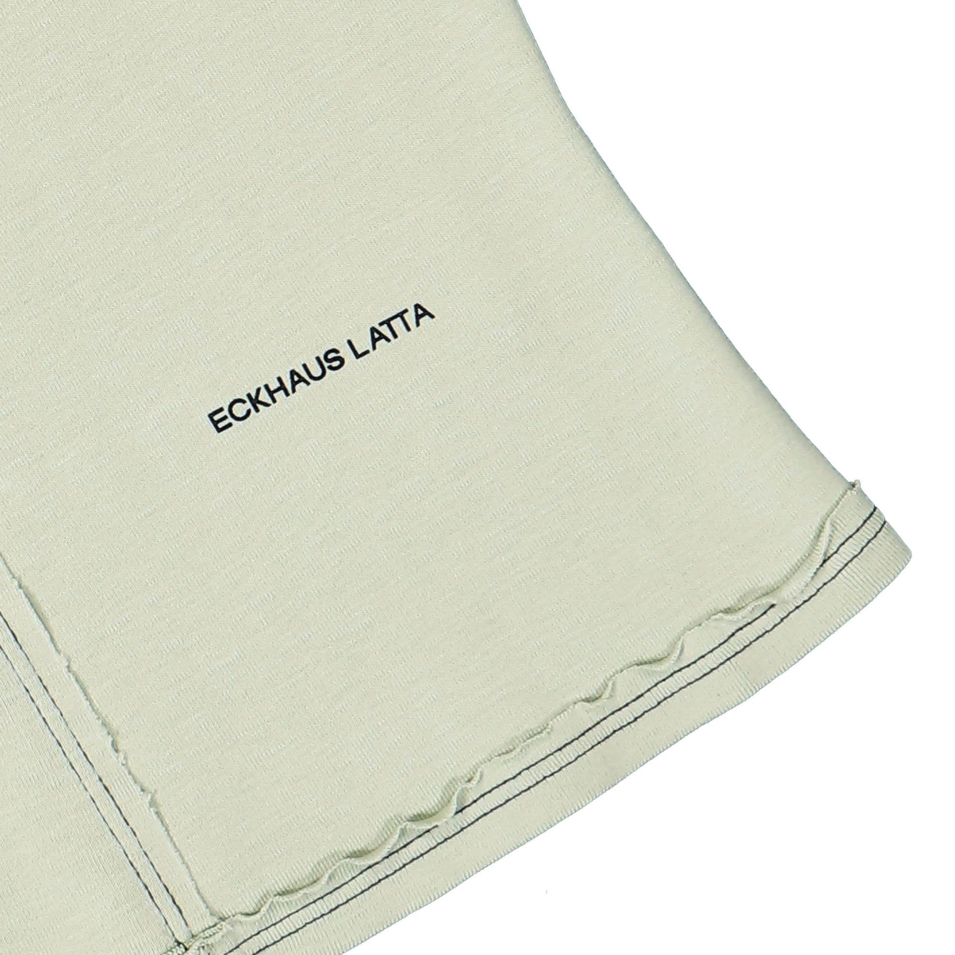 Eckhaus Latta Lapped Baby Tee Black,Multicolor Detail view 4 | Gate