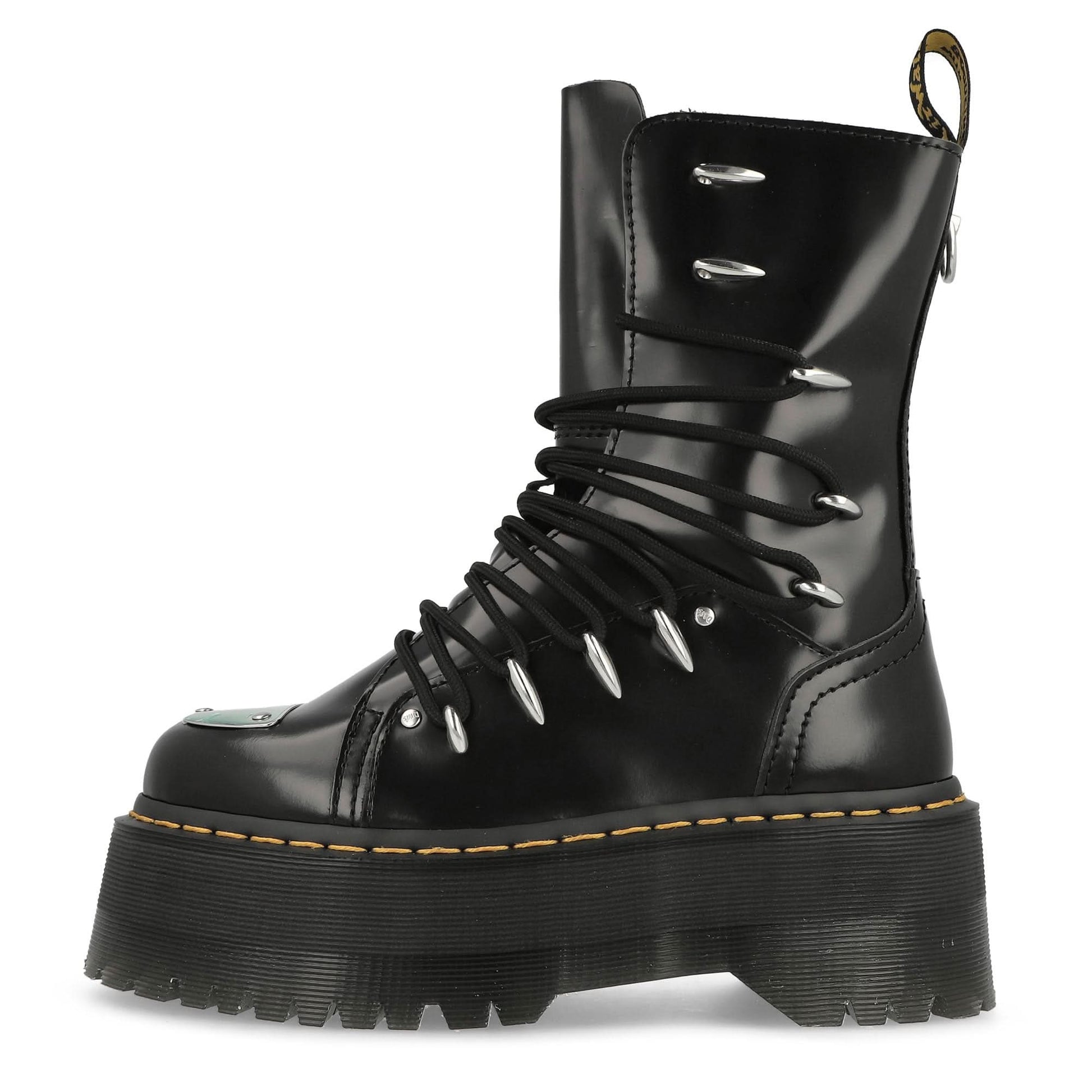 Dr. Martens Jadon Hi LTT Max Black Boots Detail view 1 | Gate