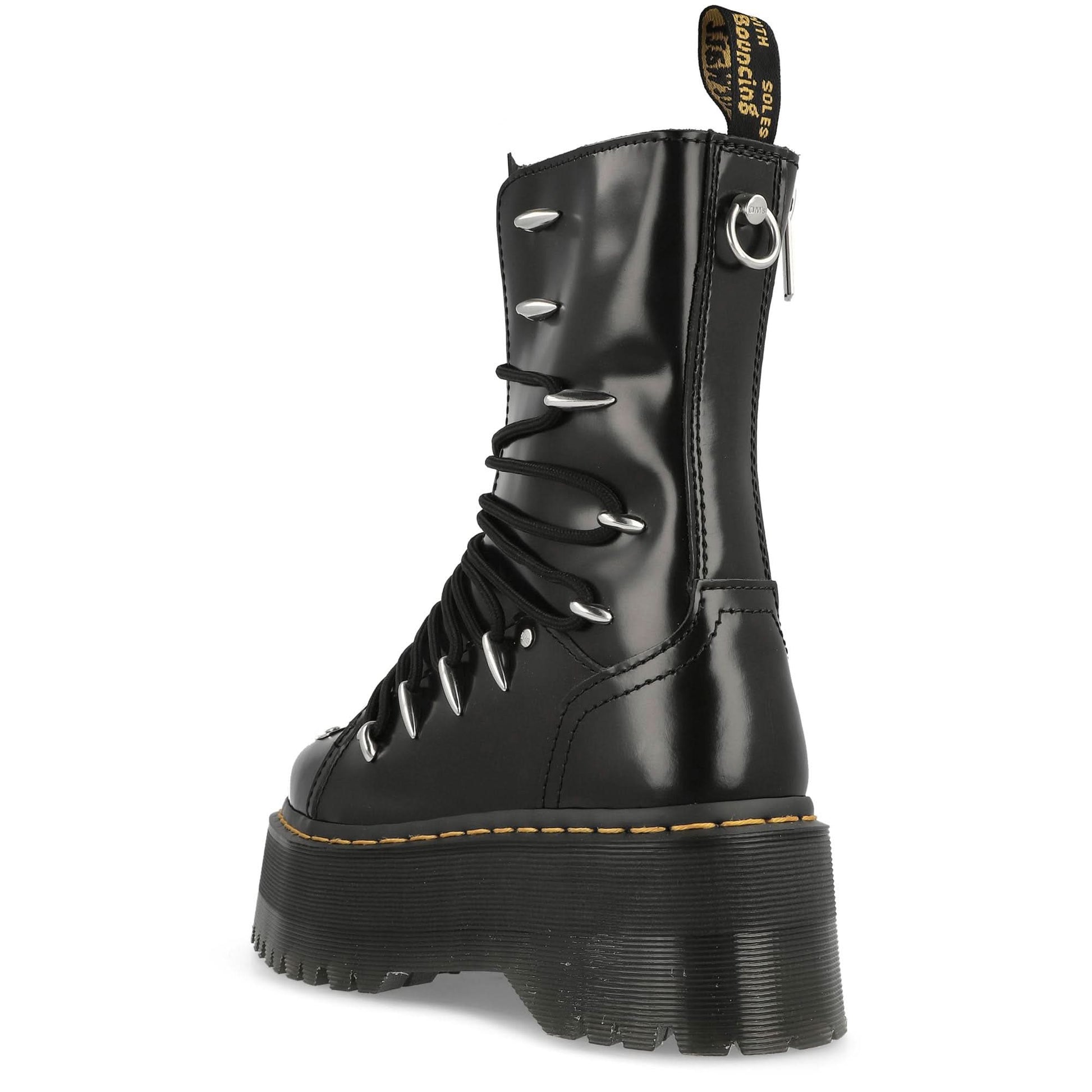 Dr. Martens Jadon Hi LTT Max Black Boots Detail view 3 | Gate