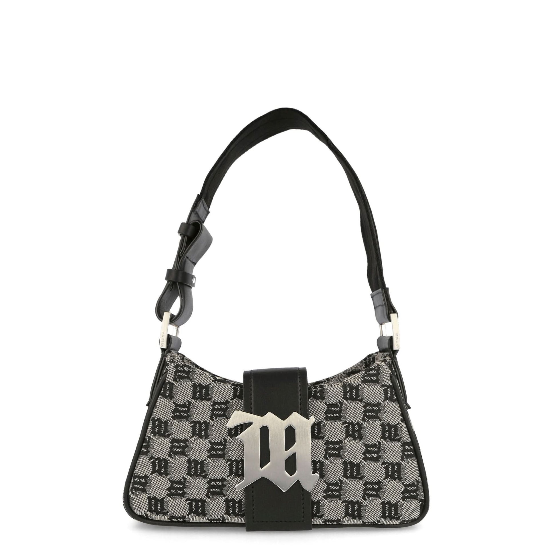 MISBHV Jacquard Monogram Shoulder Bag Small Multicolor Detail view 1 | Gate
