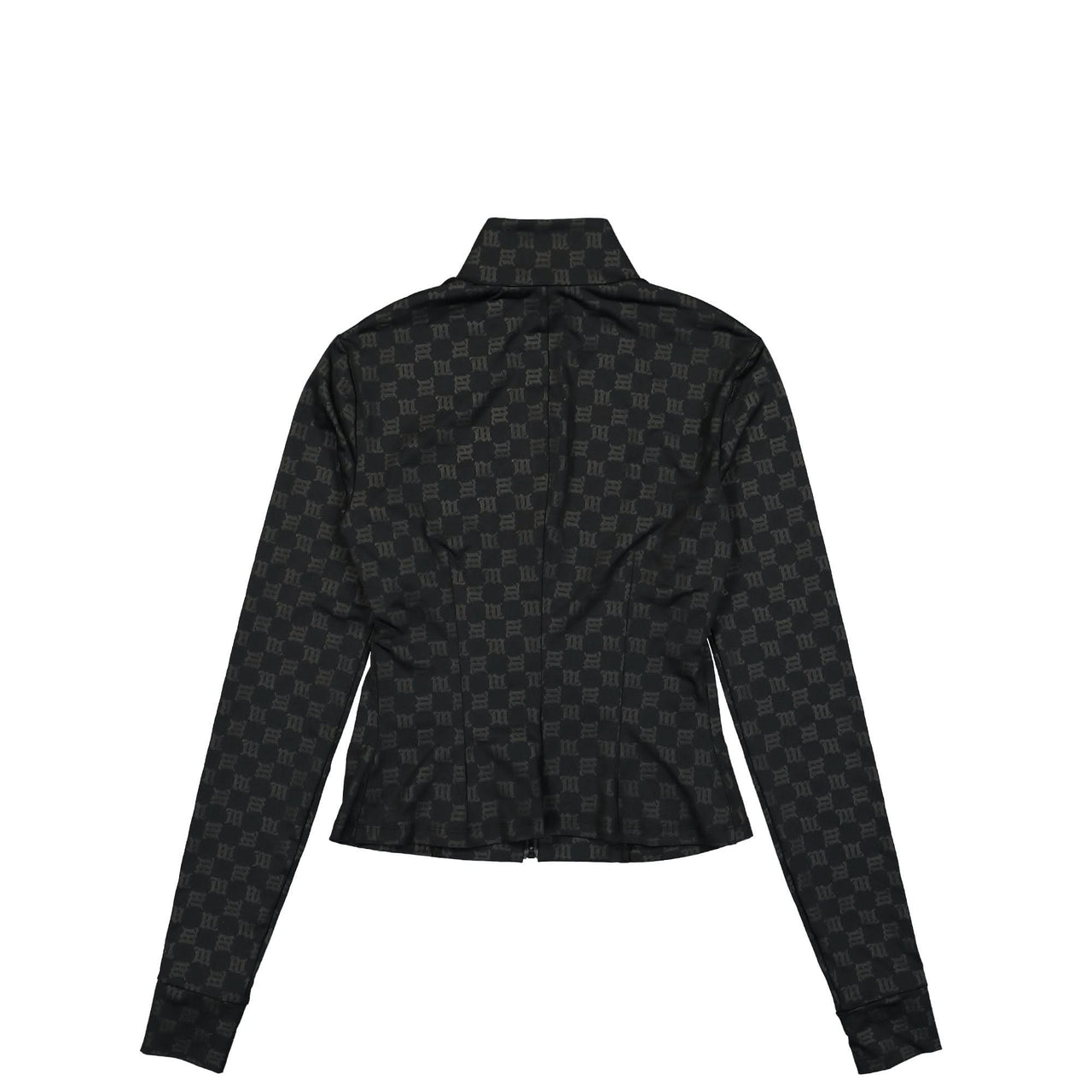 MISBHV Monogram Zip Top Black Detail view 1 | Gate
