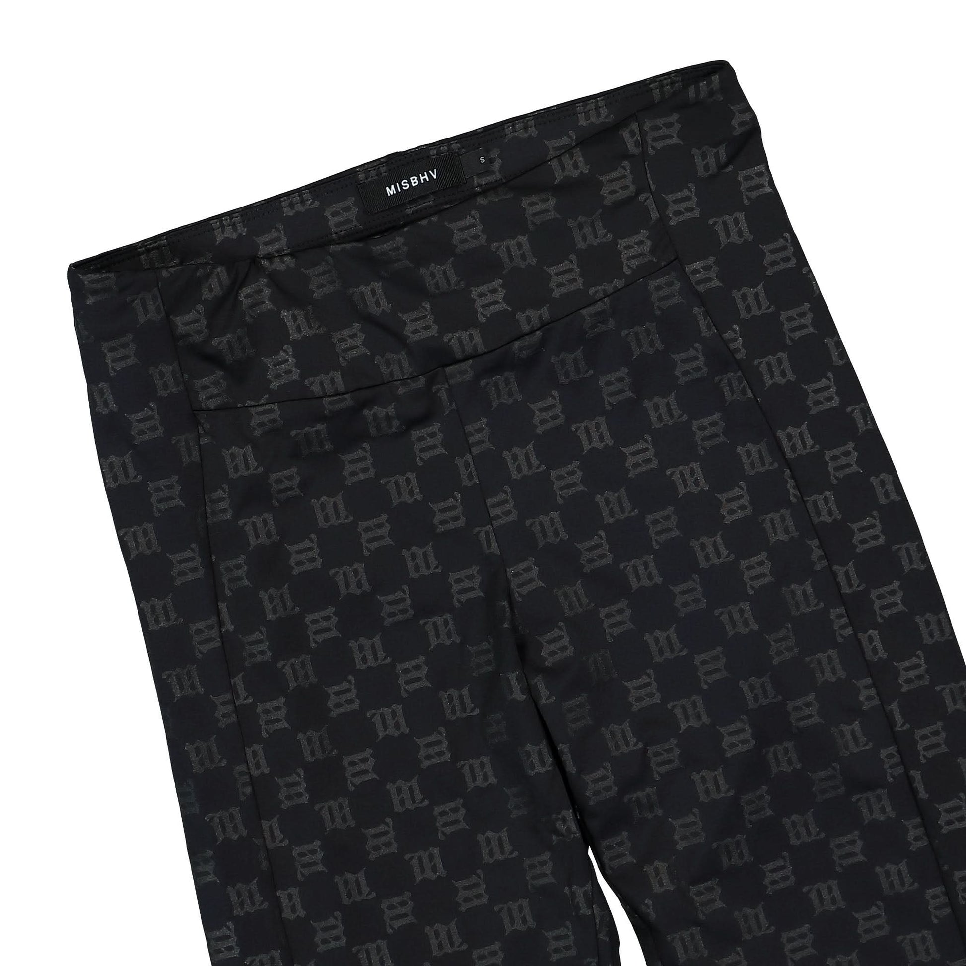 MISBHV Monogram Leggings Black Detail view 4 | Gate