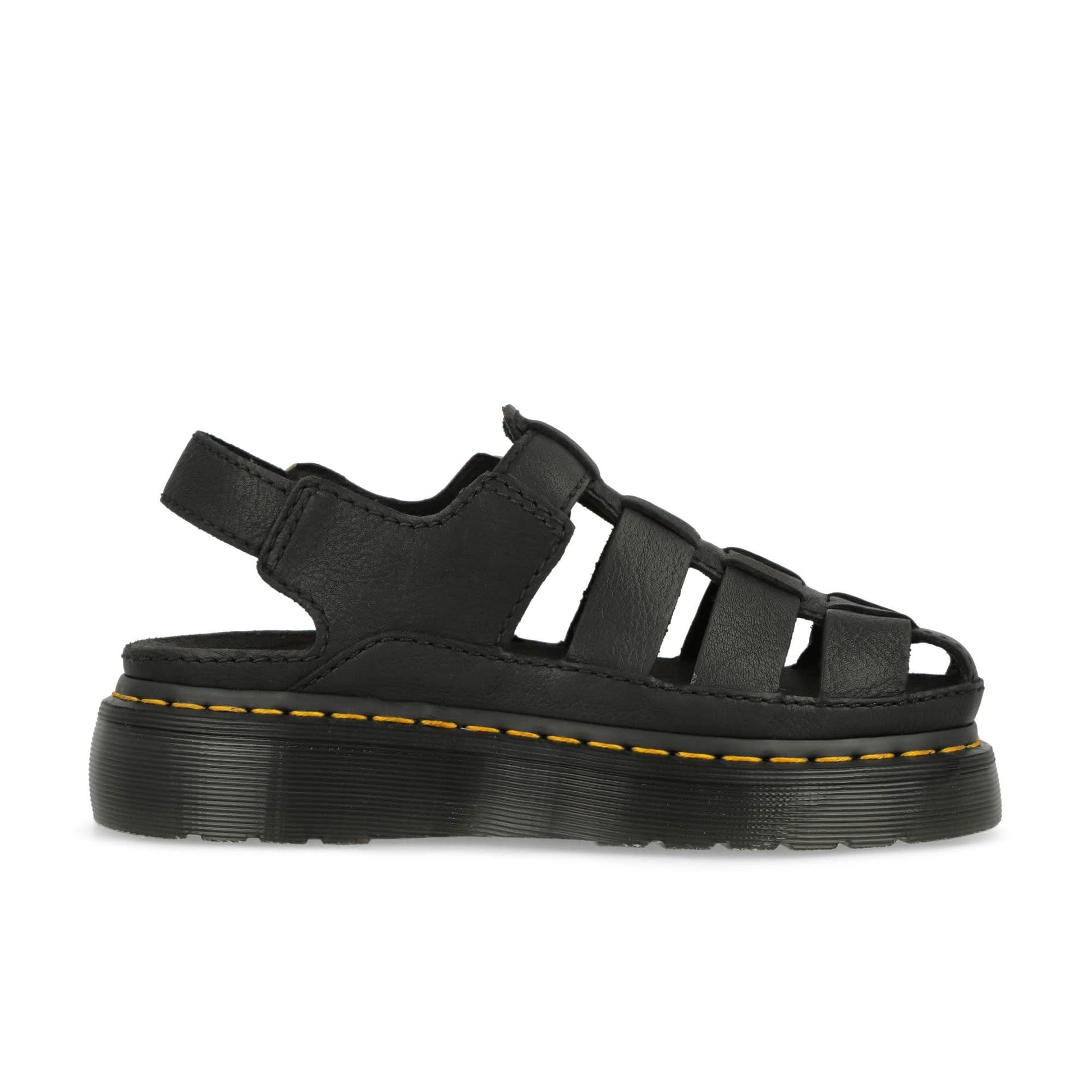 Dr. Martens Wrenlie Fisherman Sandals Black Sandals Detail view 2 | Gate