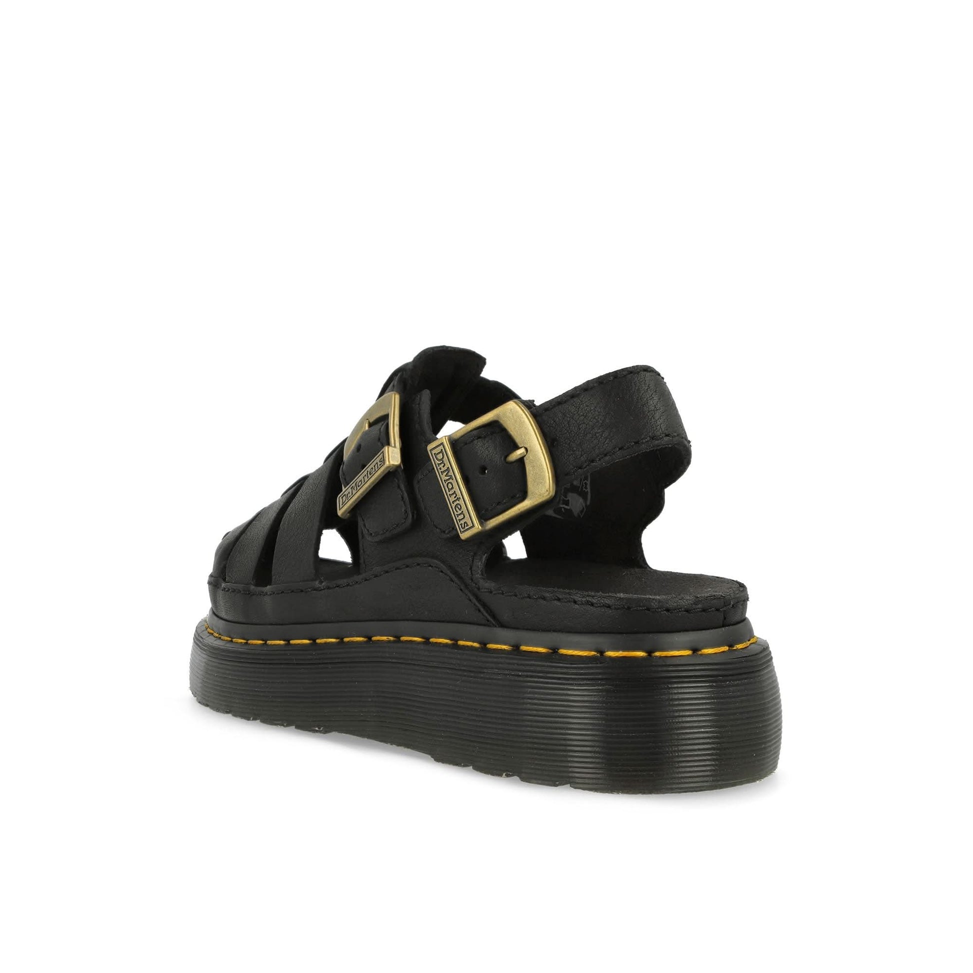 Dr. Martens Wrenlie Fisherman Sandals Black Sandals Detail view 3 | Gate