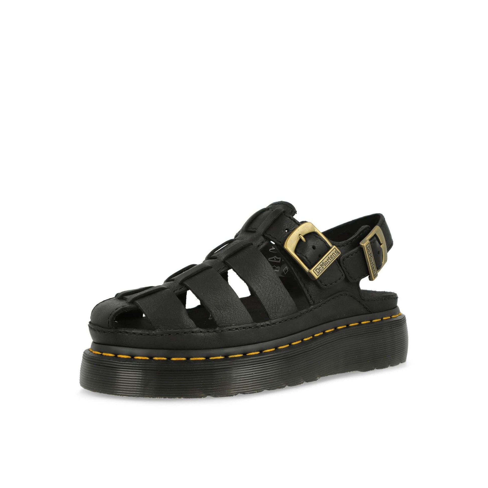 Dr. Martens Wrenlie Fisherman Sandals Black Sandals Detail view 4 | Gate