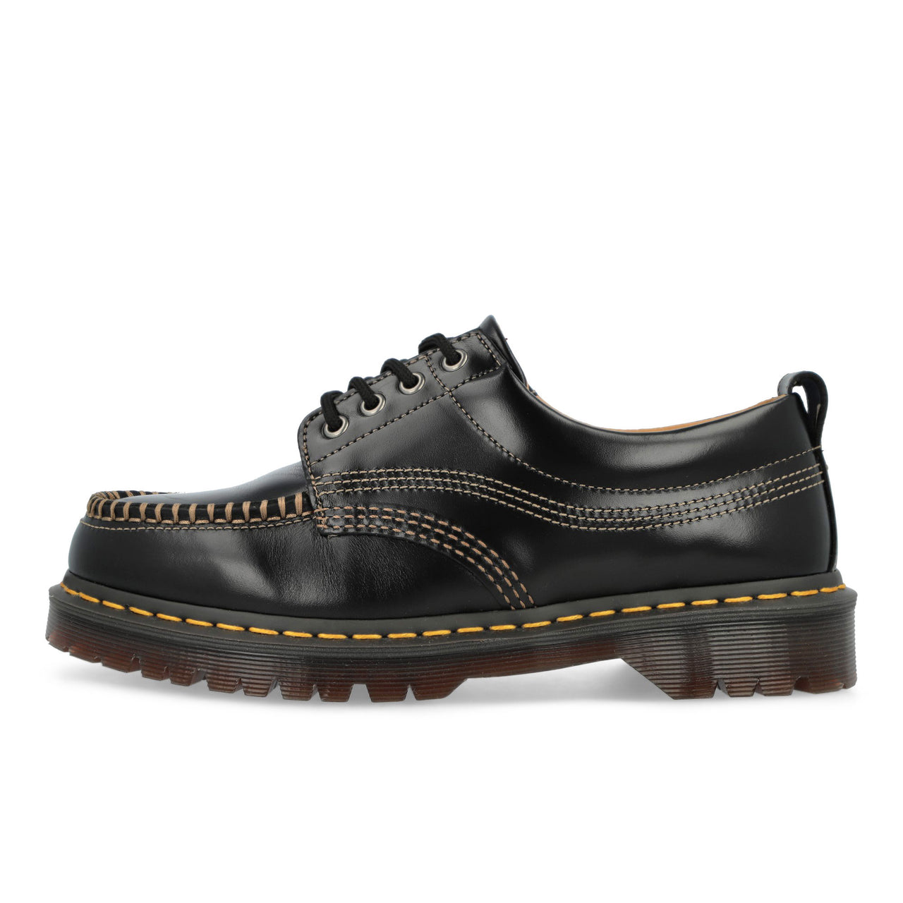 Dr. Martens Lowell Black Lace Ups 31816001 Detail View 1 | GATE