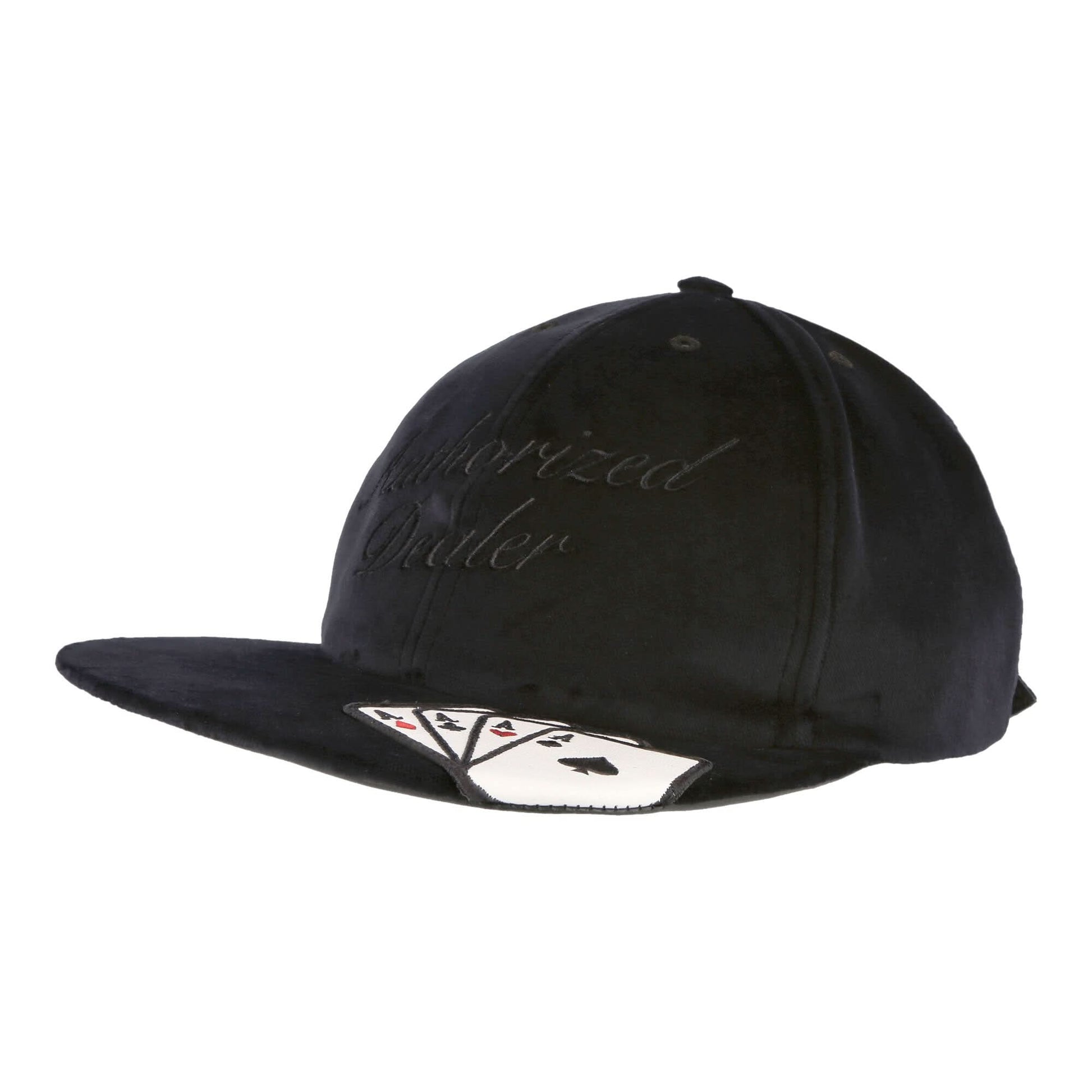Just Don Plain Velvet Hat Black Detail view 1 | Gate